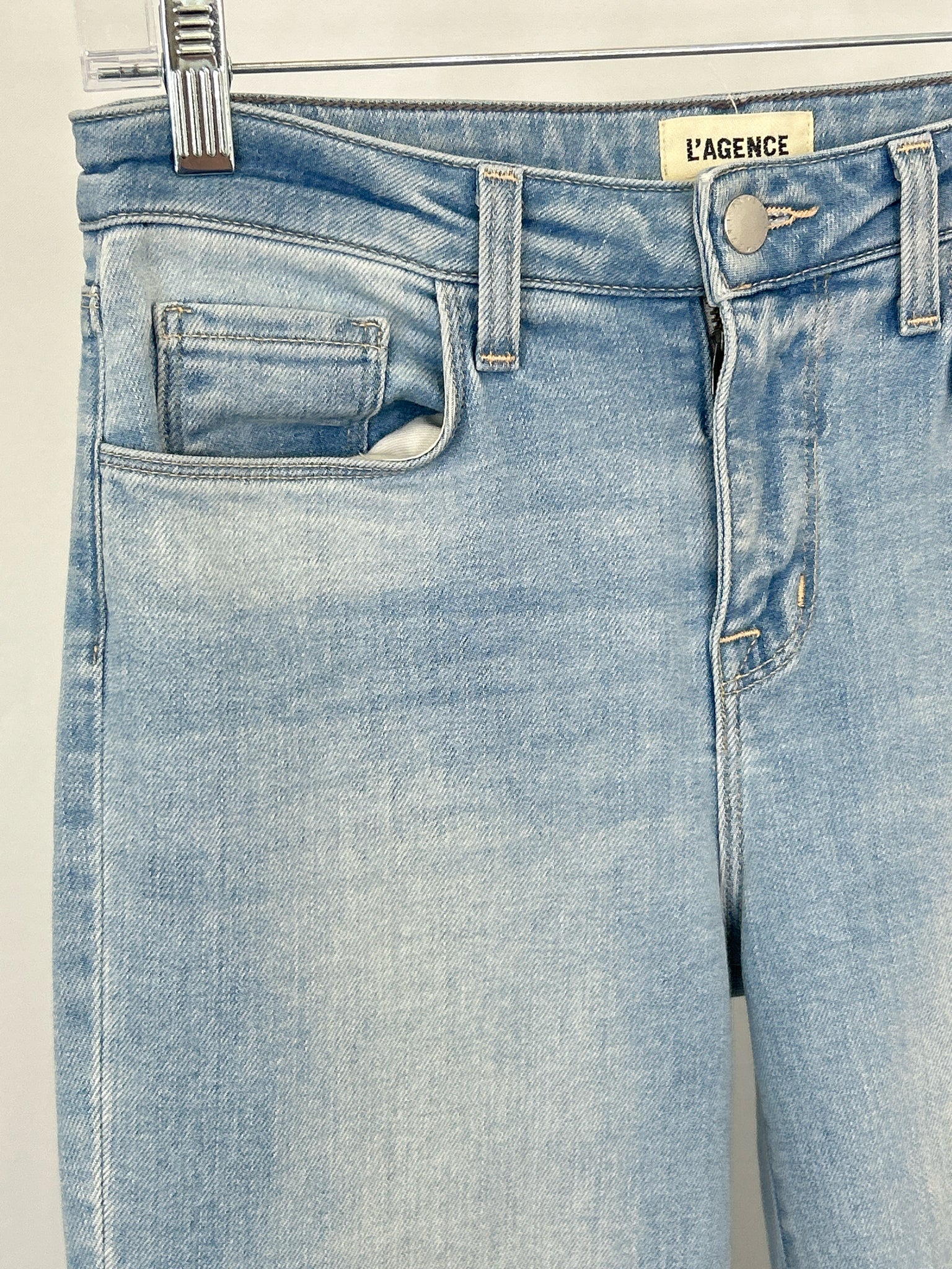 L'AGENCE Size 26/2 BLUE DENIM Women jeans