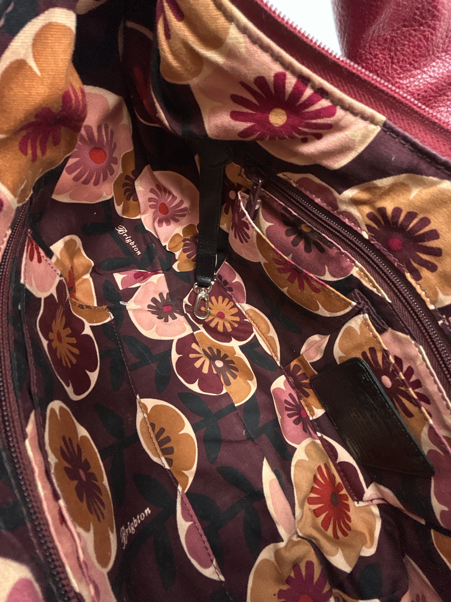 BRIGHTON Burgundy Women Purse