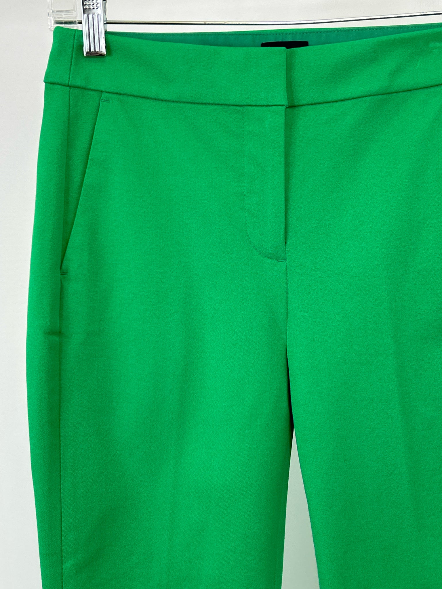 J. CREW Size 2 Green Women's Pants