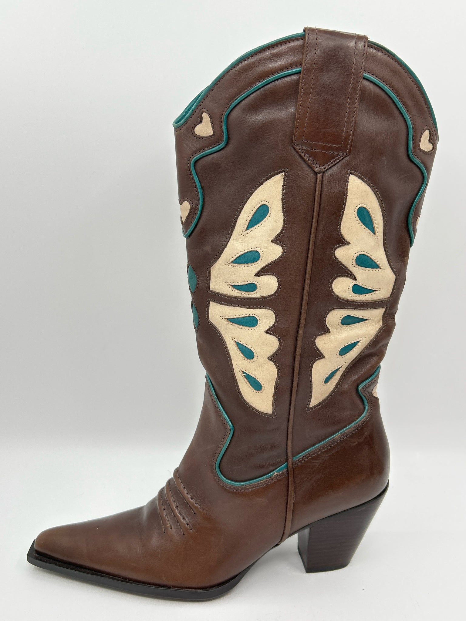 NINE WEST Size 7.5M Brown Women Boots