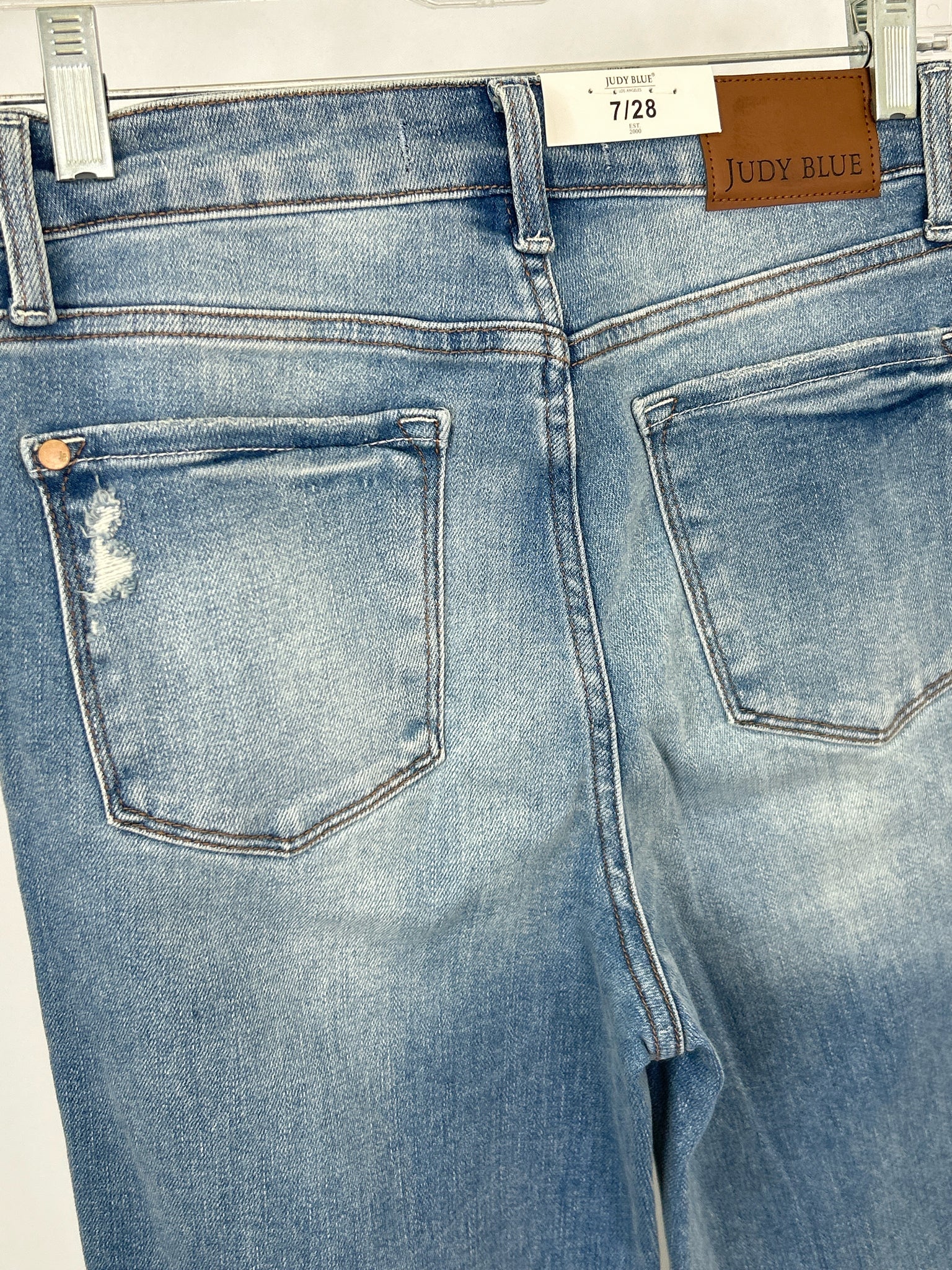 JUDY BLUE Size 7/28 LIGHT BLUE DENIM Women jeans