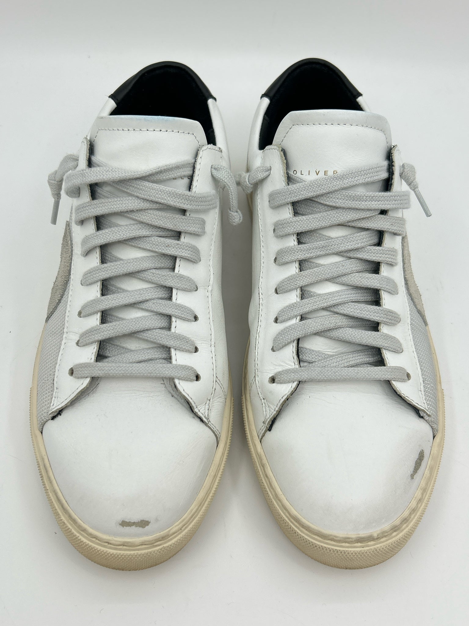 OLIVER CABELL Size 38 White and black Women Sneakers