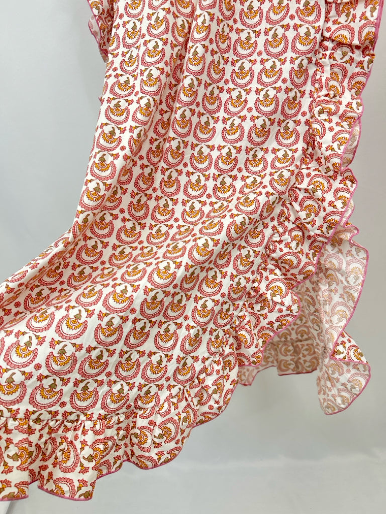 Quiet Culture Size L/XL Pink Print Women's Dress