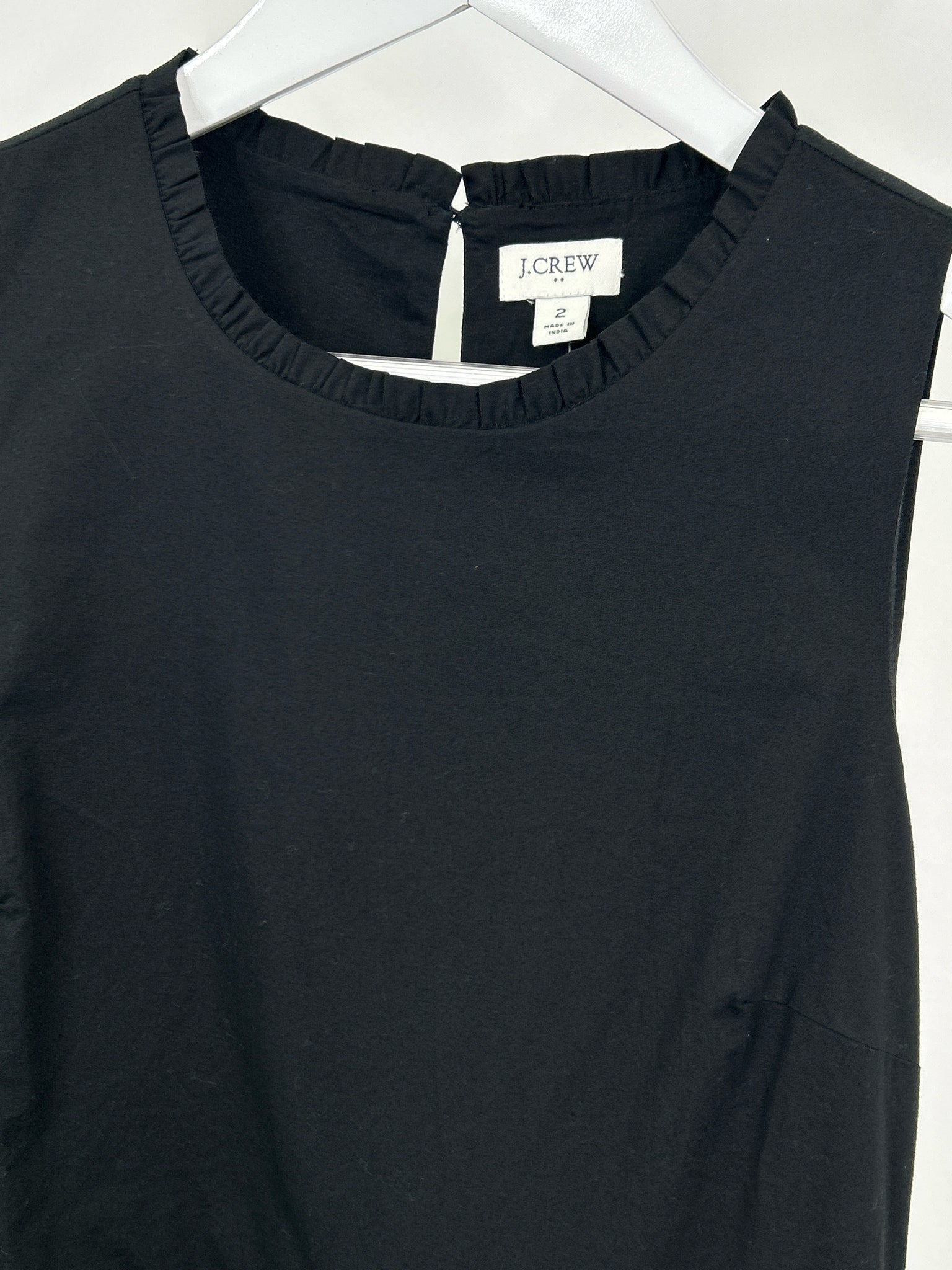J. CREW Size 2 Black Women Dress
