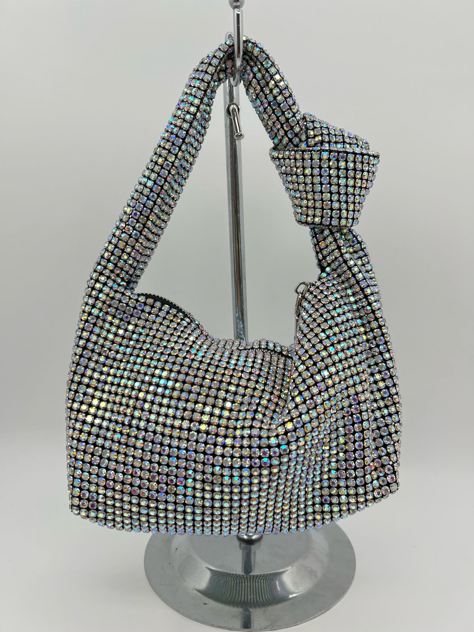 MADISON WEST Black and Silver Women Purse