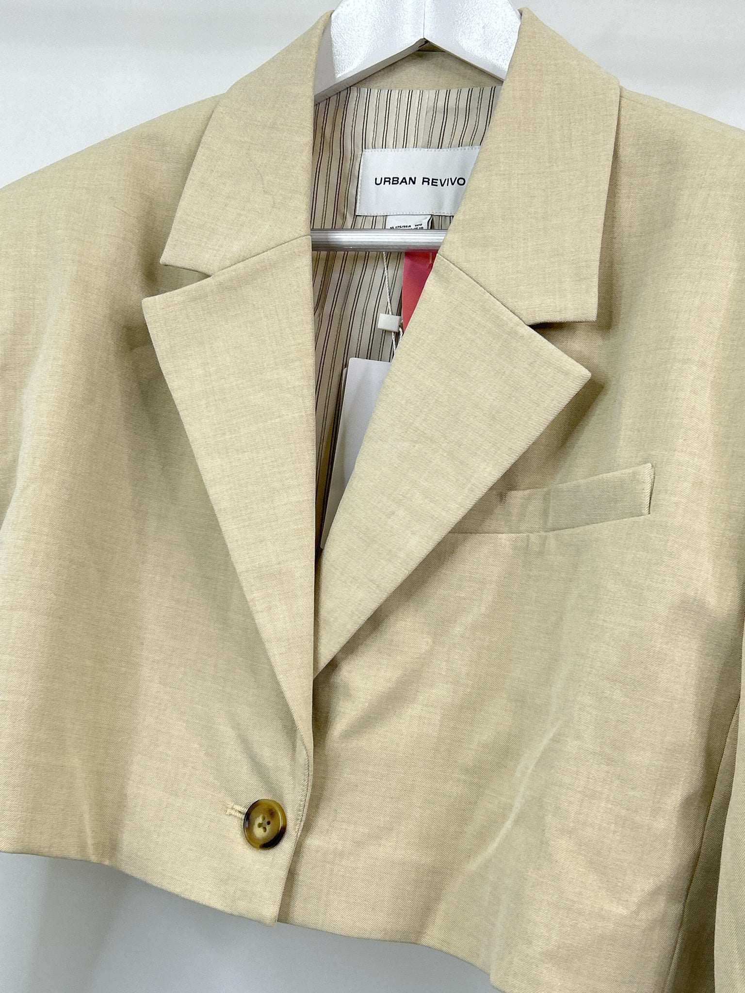 Urban Revivo Size XL Natural Women Jacket