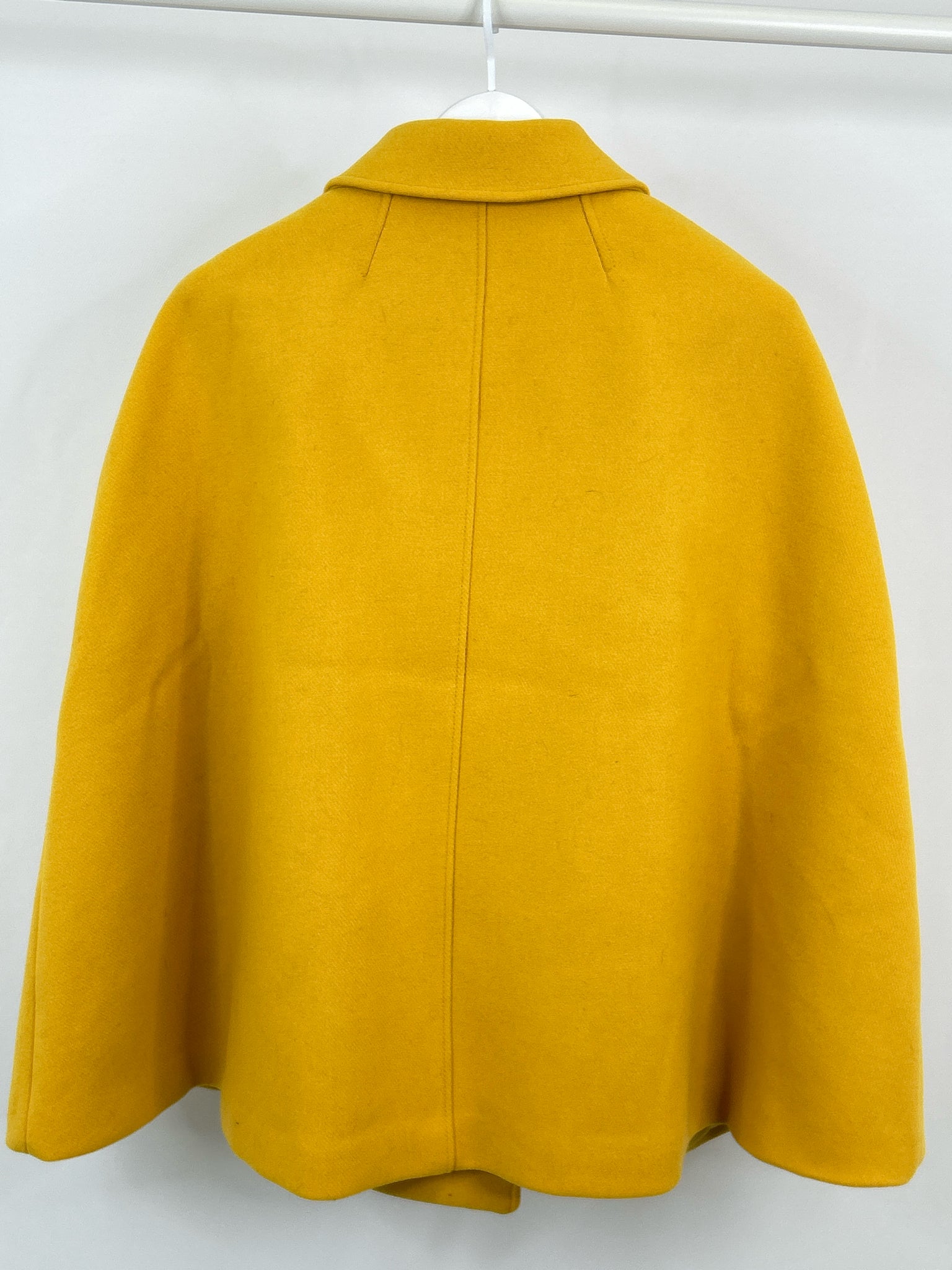 TALBOTS Size M/L Mustard Women Cape NWT