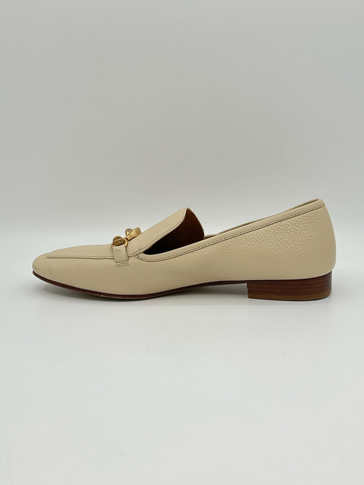 TORY BURCH Size 9.5M Cream Women Loafer