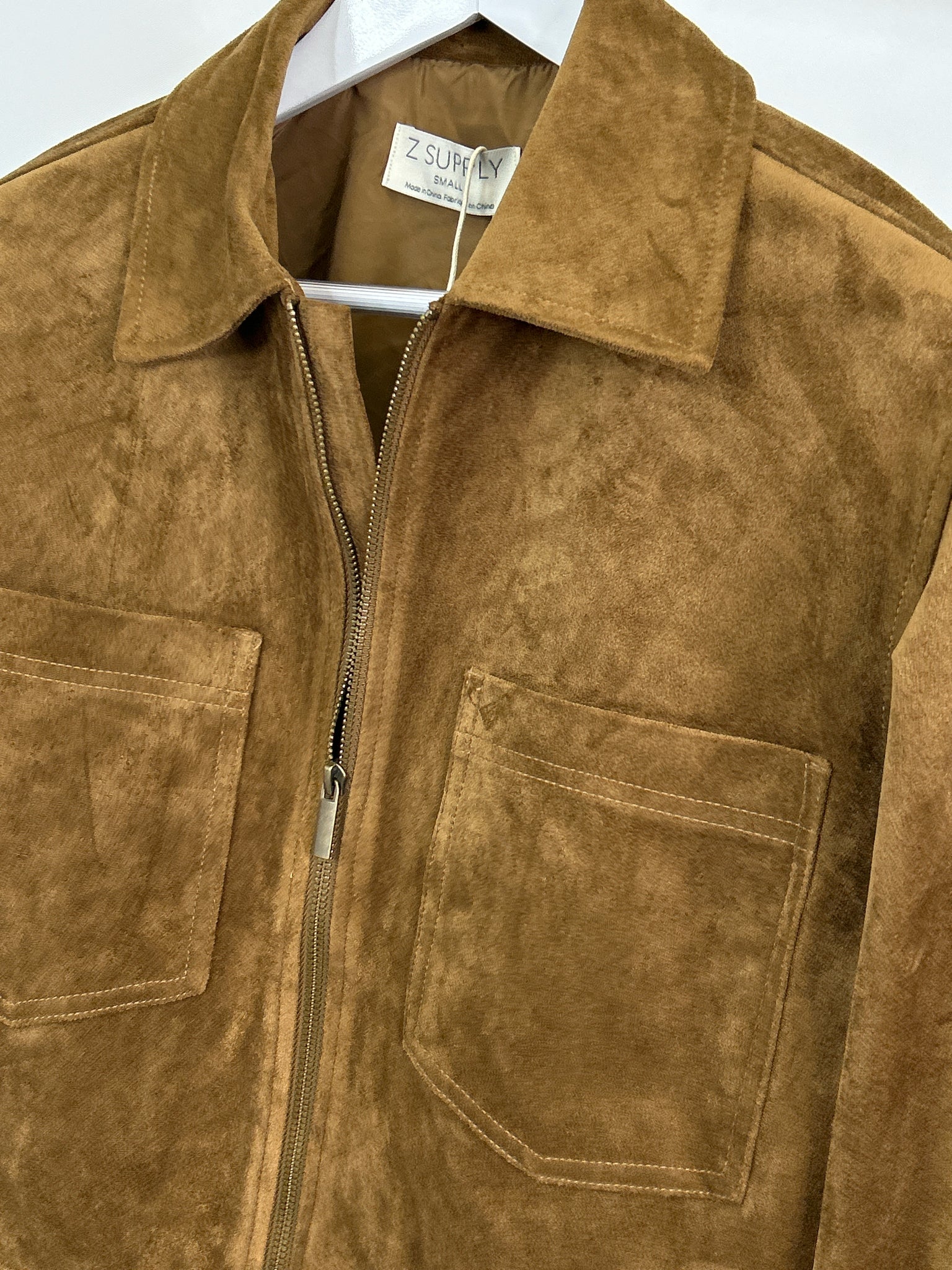 Z Supply Size S Brown Women Jacket NWT