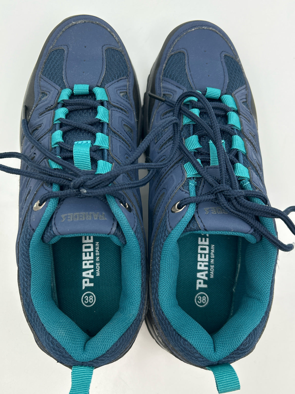 Paredes Size 38 Blue Women Sneakers