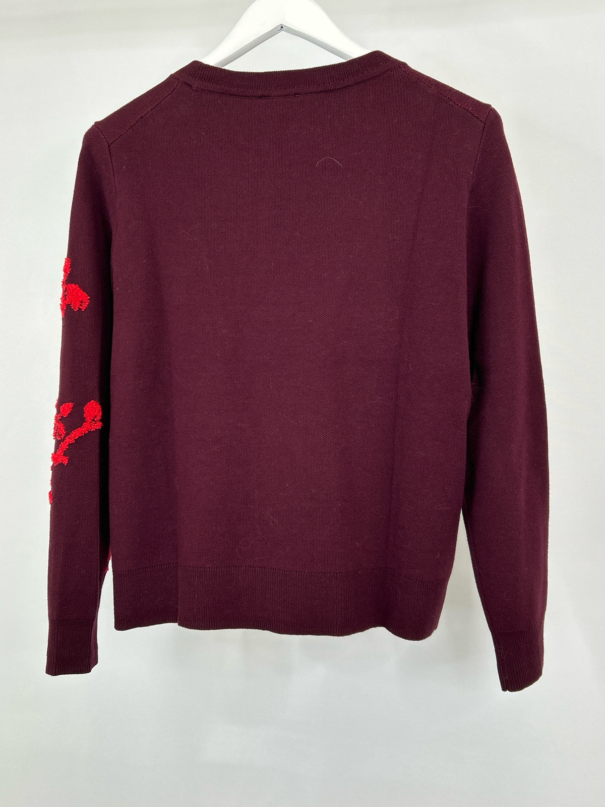 TALBOTS Size L Burgundy Women Sweater