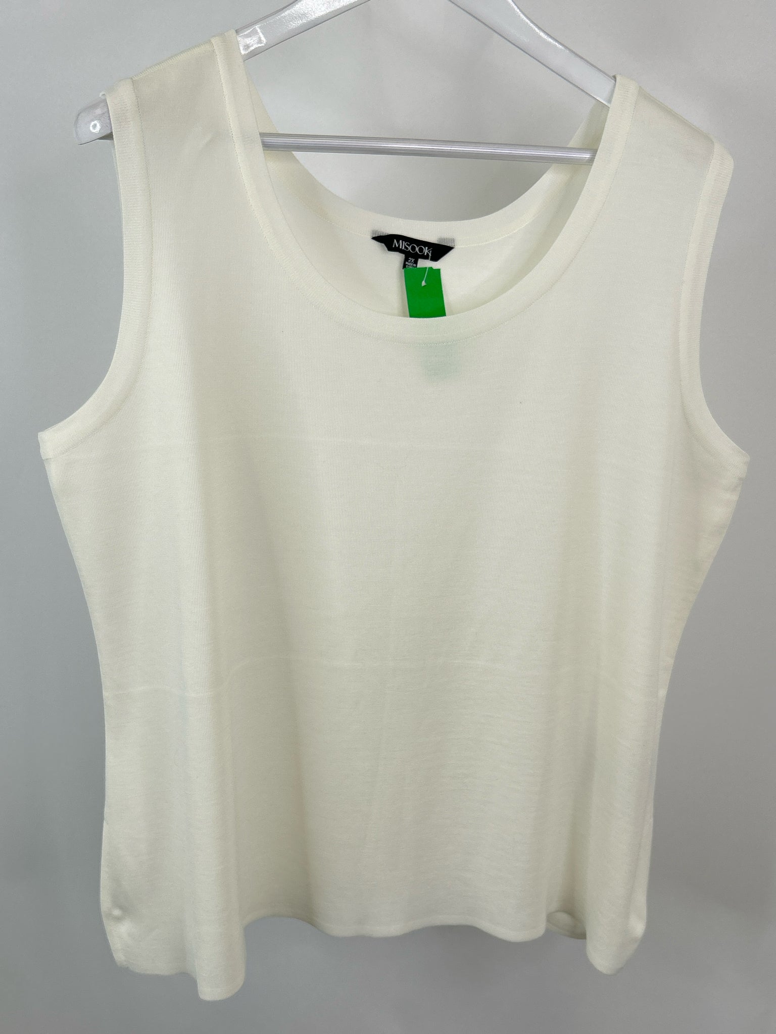 MISOOK Size 2X White Women Sweater