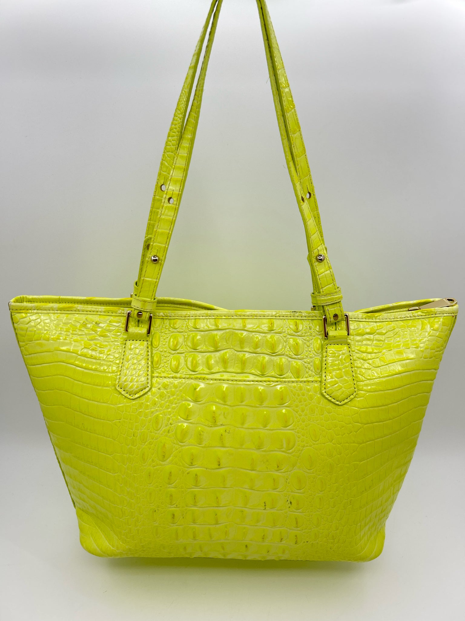 BRAHMIN Yellow Women Tote
