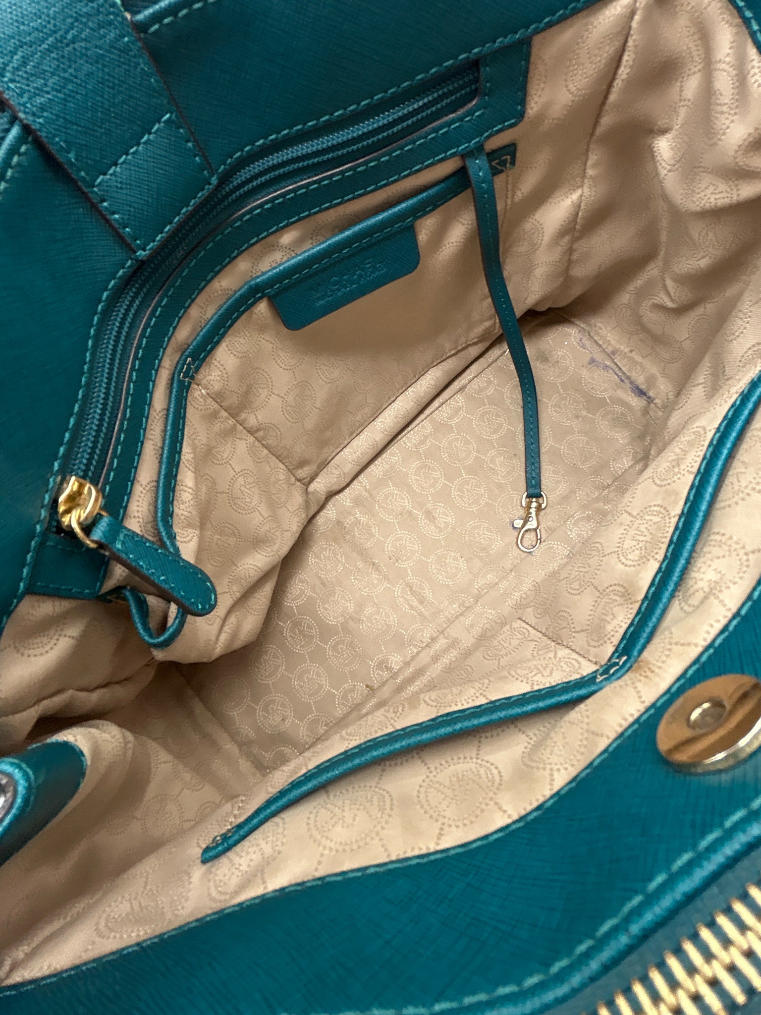 MICHAEL MICHAEL KORS DEEP TEAL Women Purse