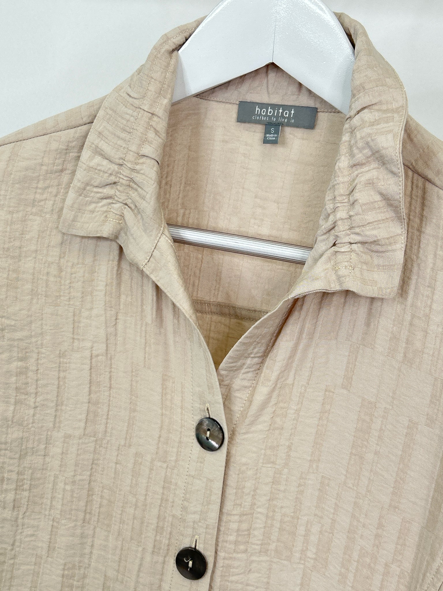 HABITAT Size S Beige Women Shirt