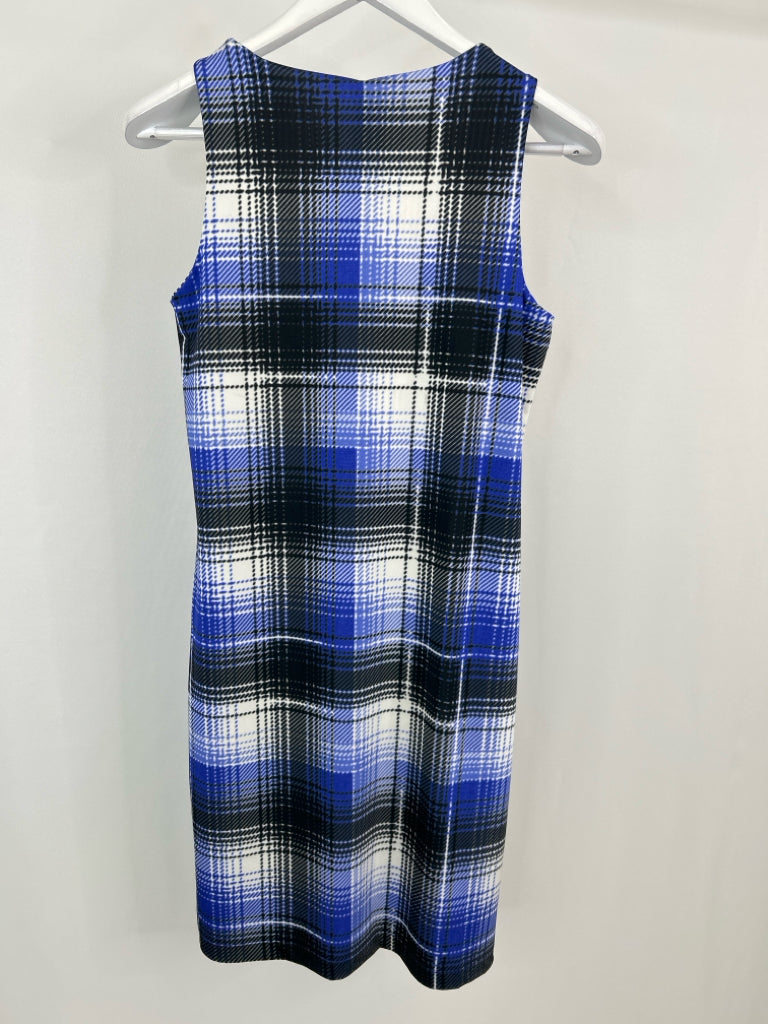 NALLY & MILLIE Size S Black and Blue Reversible Women's Dress NWT