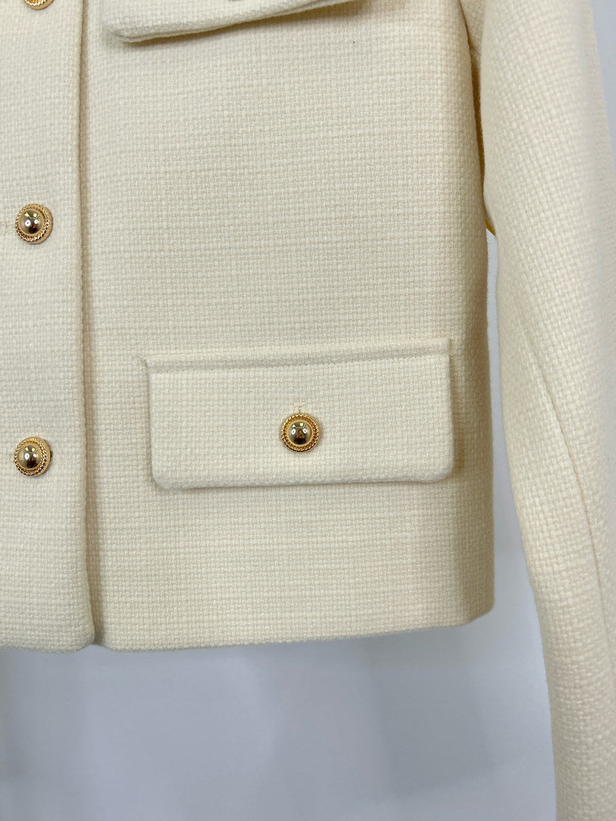 ZARA Size S Ivory Women Blazer