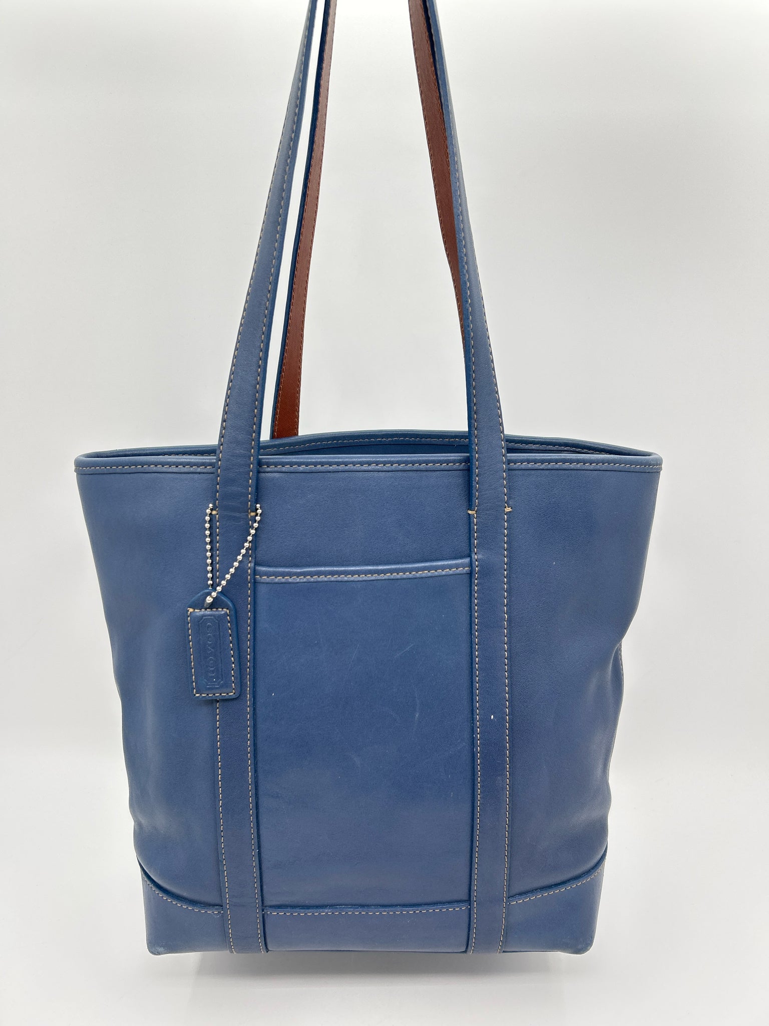 Coach Blue Women Tote