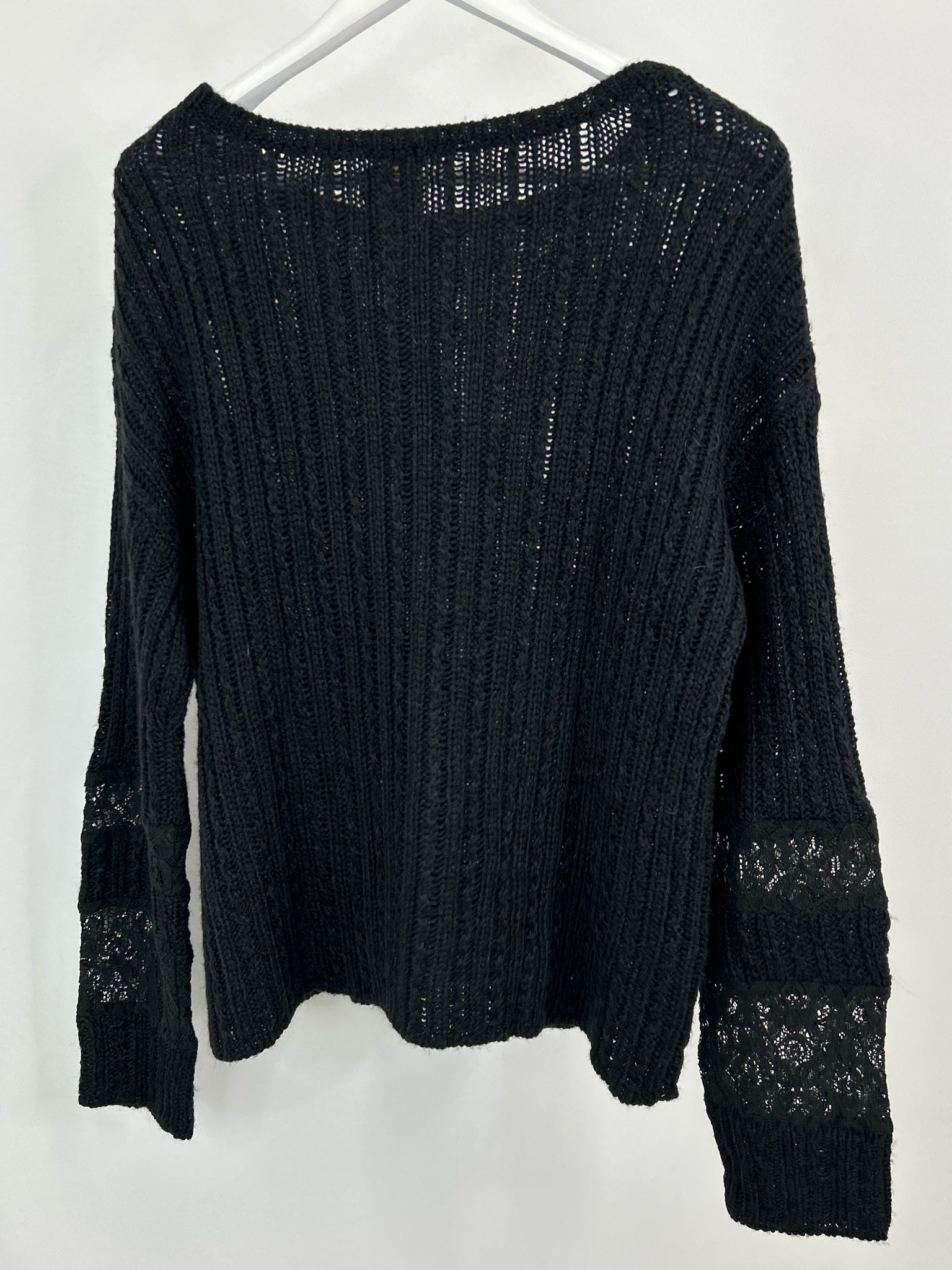 SUNDANCE Size L Black Women Sweater