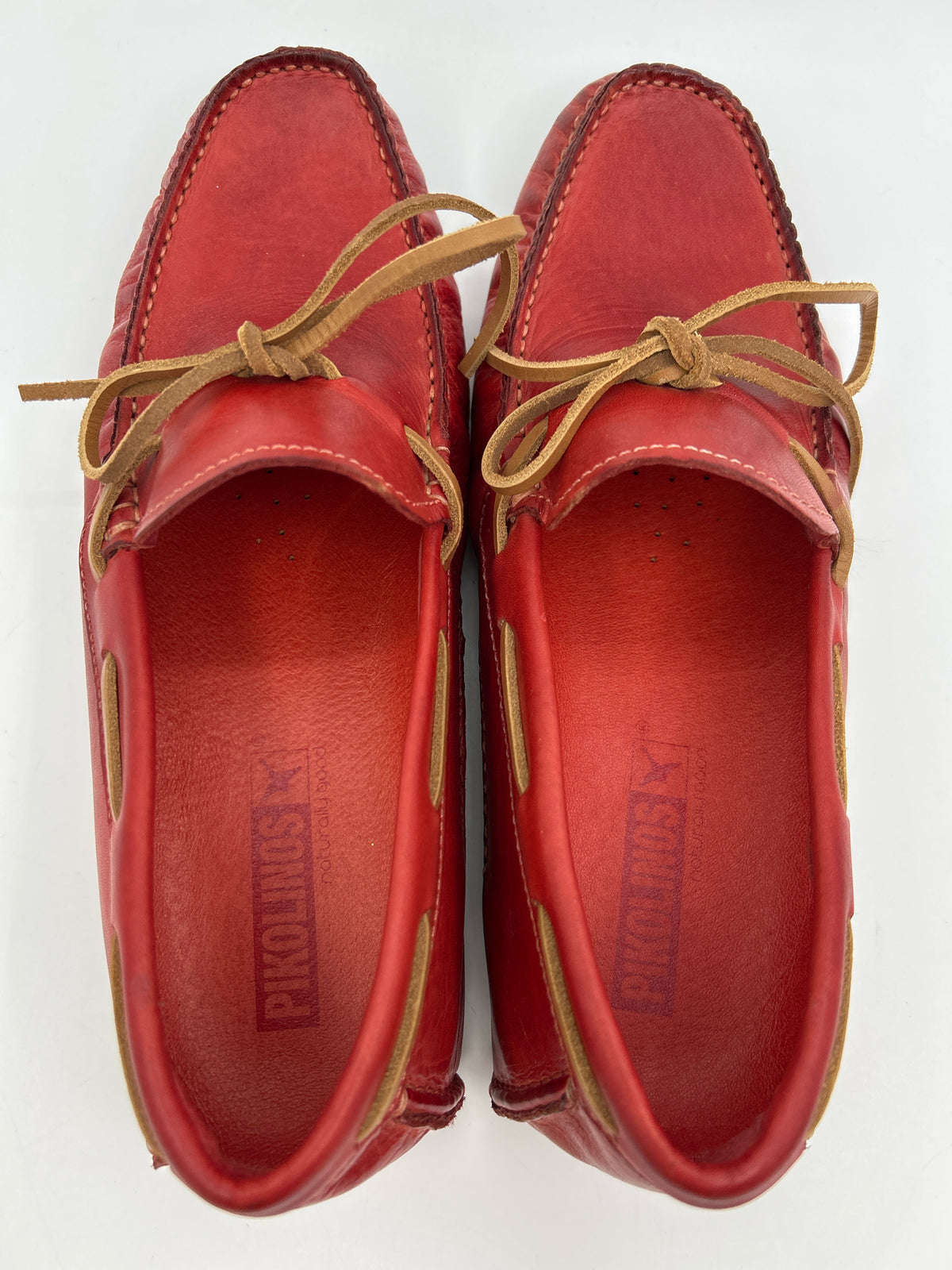 PIKOLINOS Size 42 Red Women Loafer