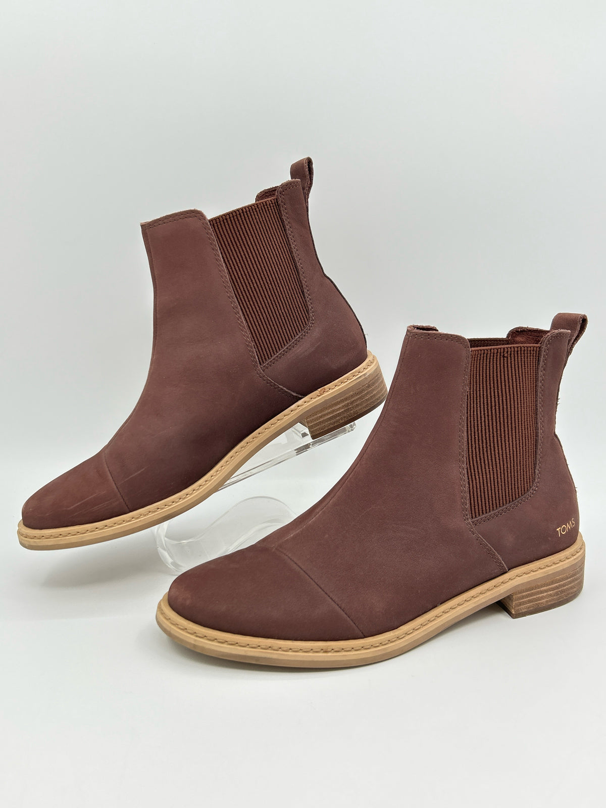 TOMS Size 8.5 Brown Women Booties