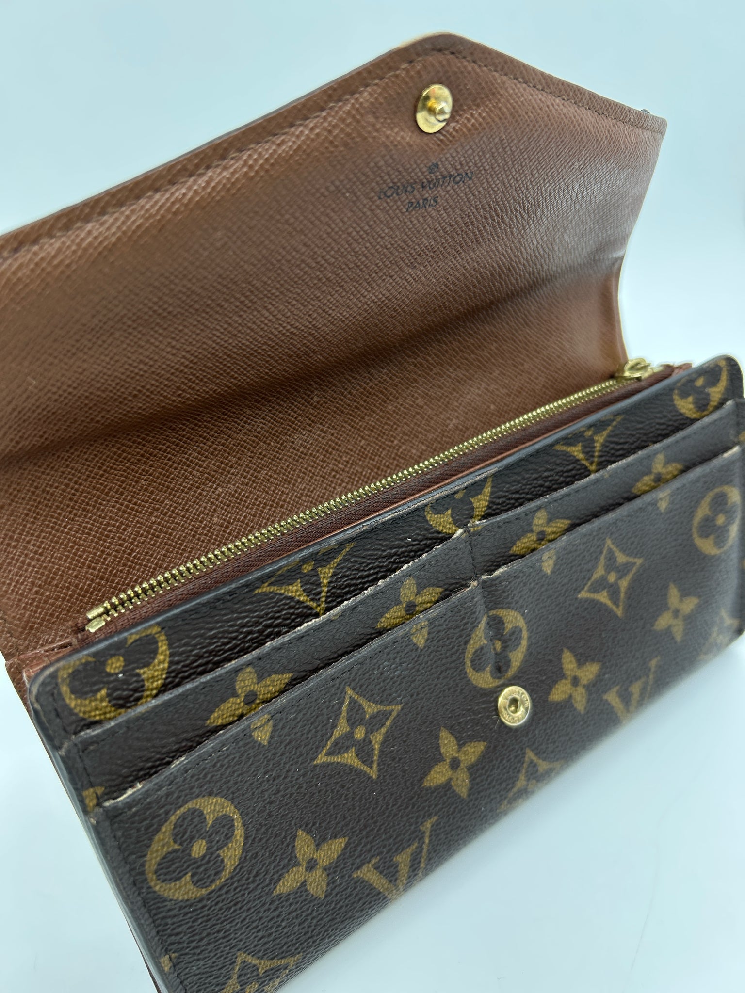 LOUIS VUITTON BROWN MONOGRAM Women Wallet