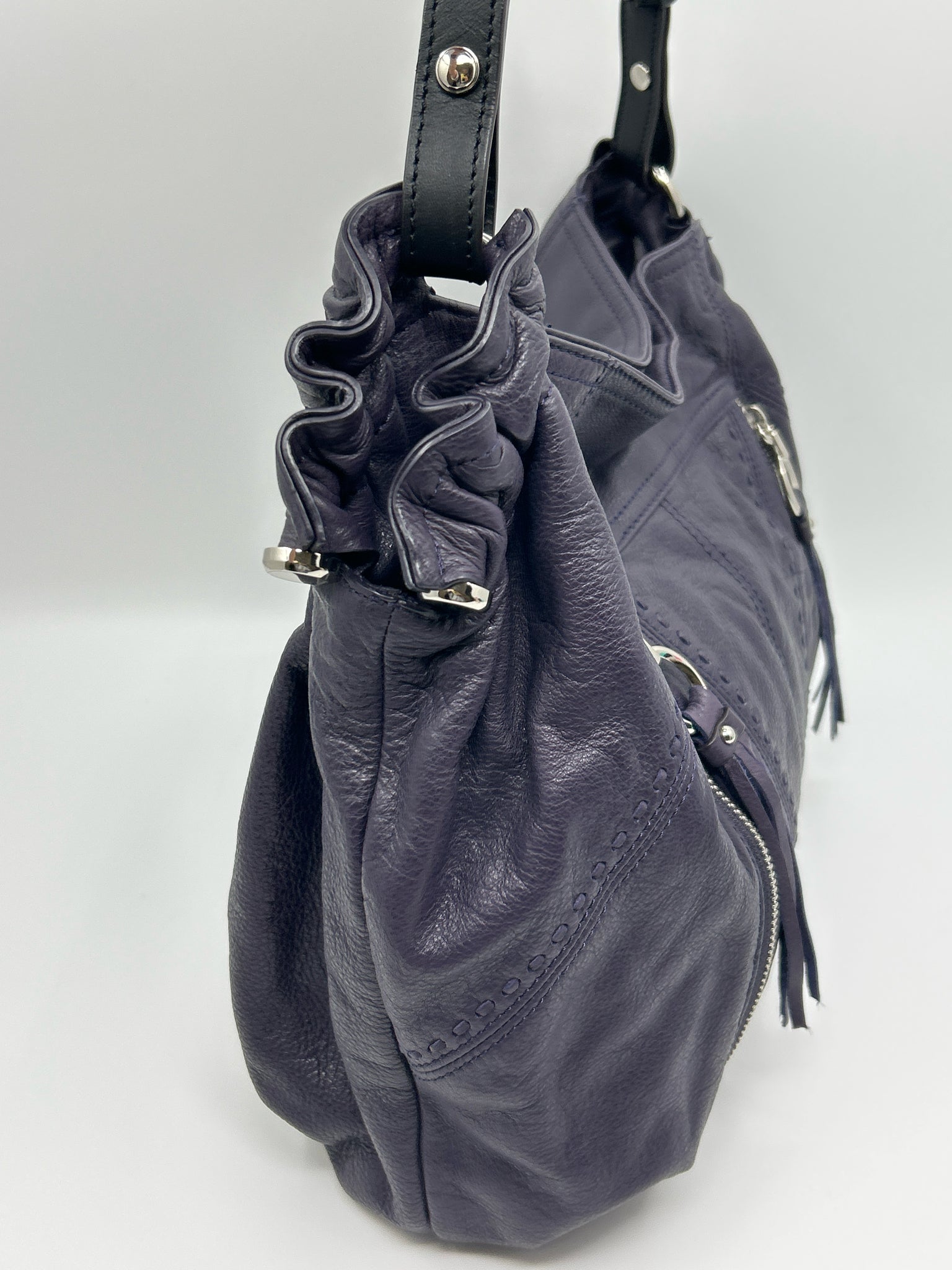 B MAKOWSKY Purple Women Purse