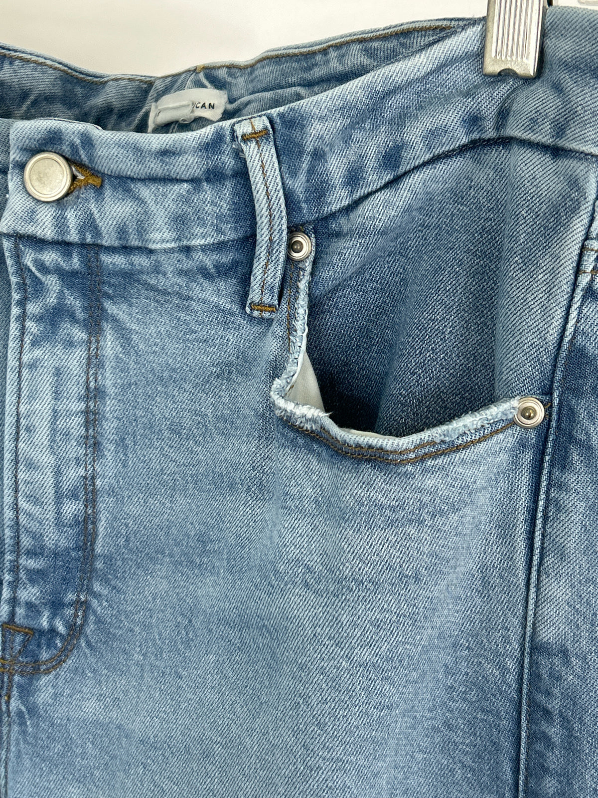 GOOD AMERICAN Size 15 BLUE DENIM Women jeans