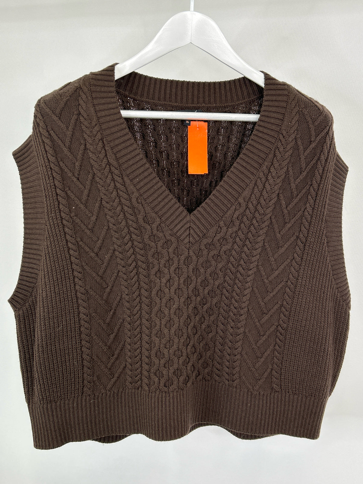 QUINCE Size XL Brown Women Sweater