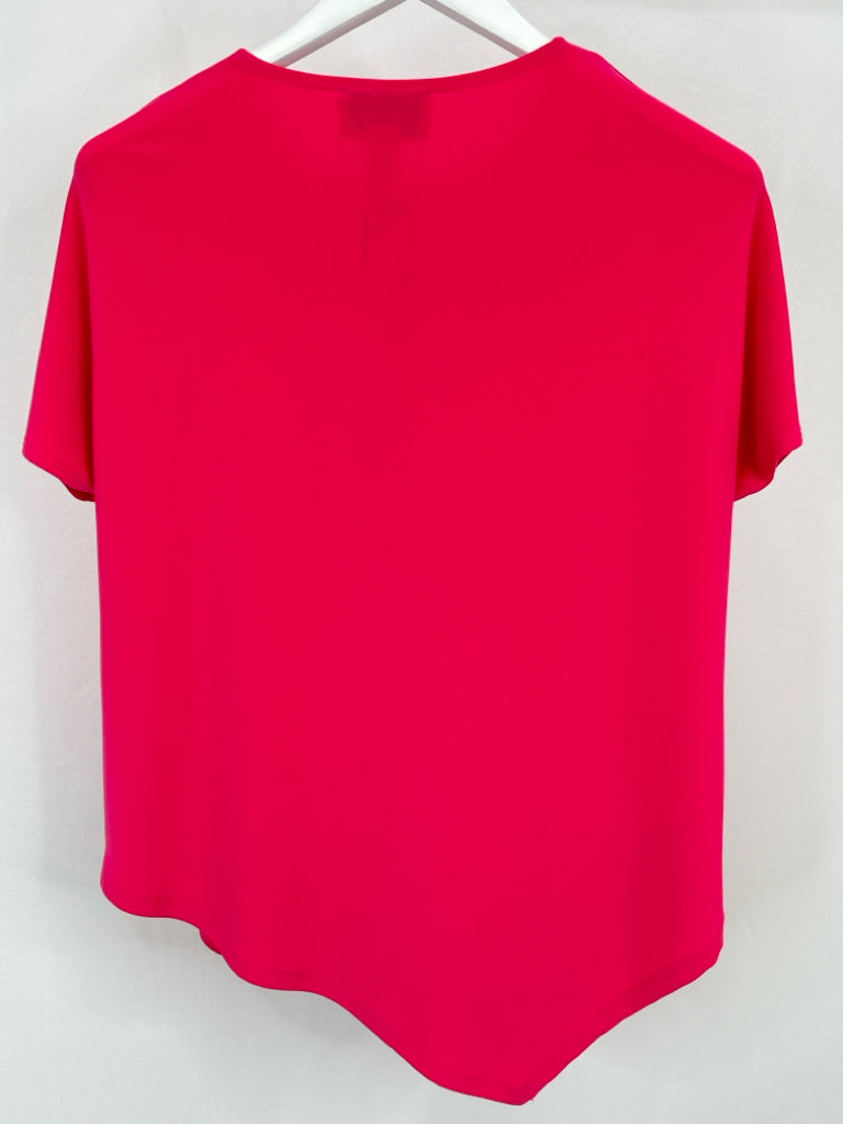JOSEPH RIBKOFF Size 2 Hot Pink Women's Top