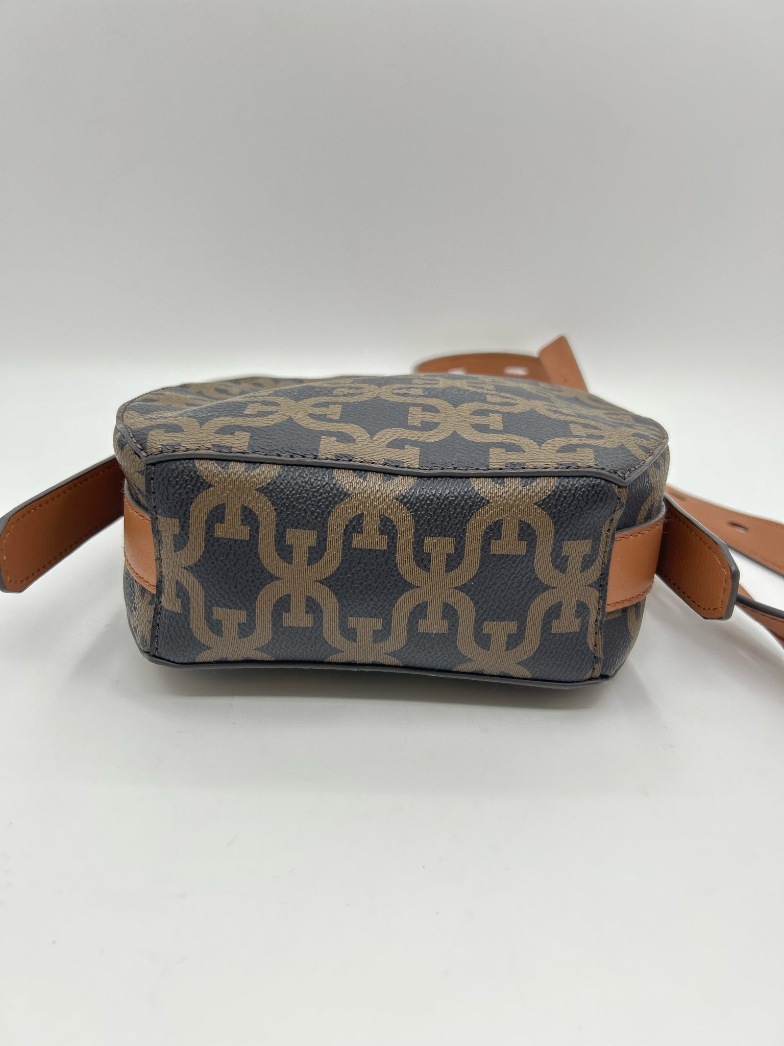 SAM EDELMAN Brown Print Women Purse