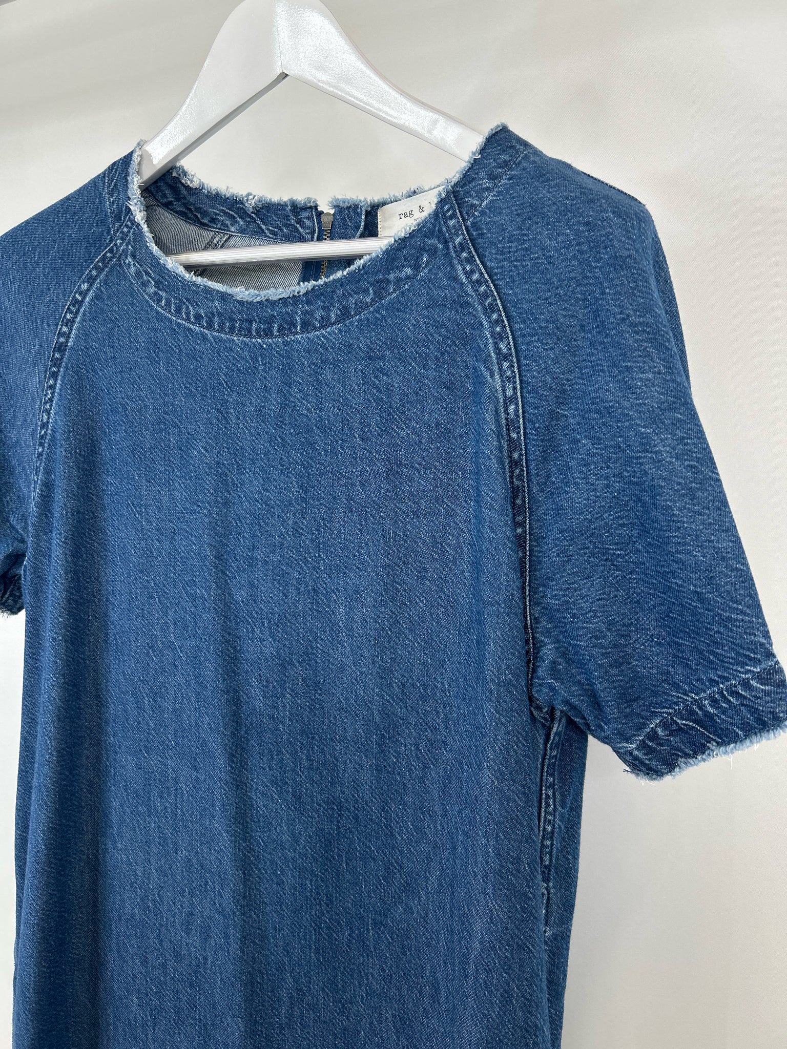 RAG & BONE Size SP BLUE DENIM Women Dress
