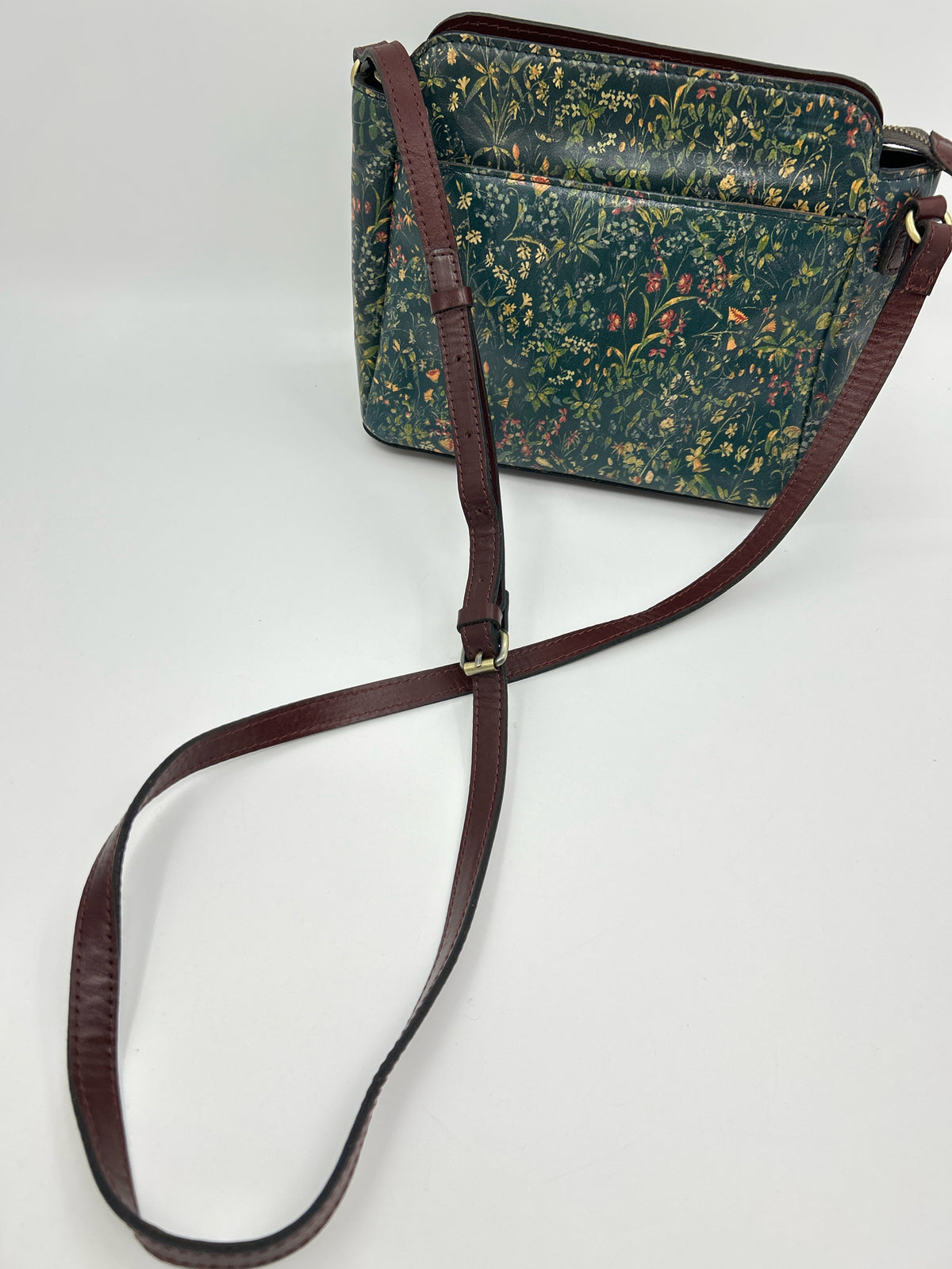 PATRICIA NASH Green Floral Women Purse