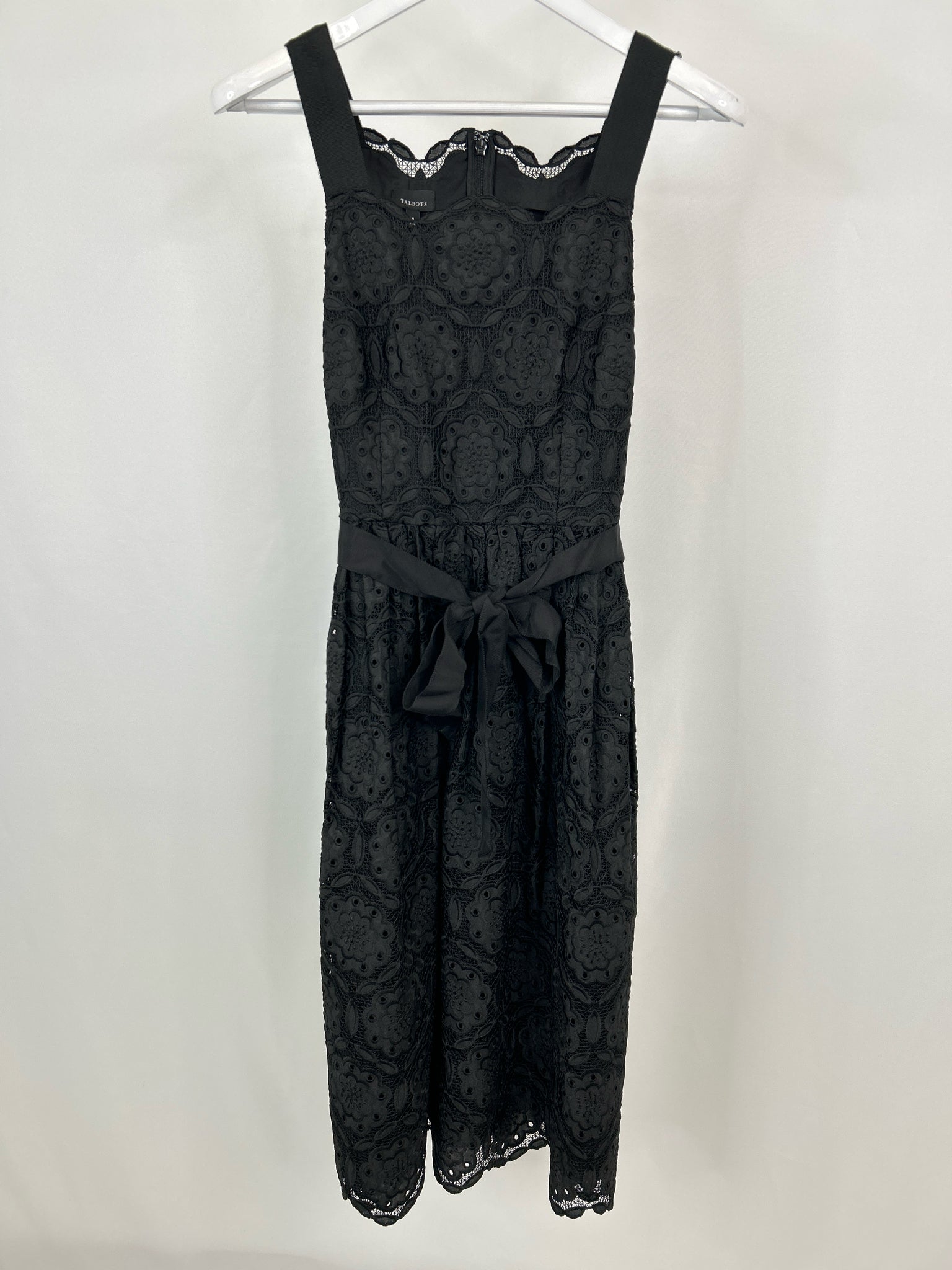 TALBOTS Size 4 Black Women's Dress