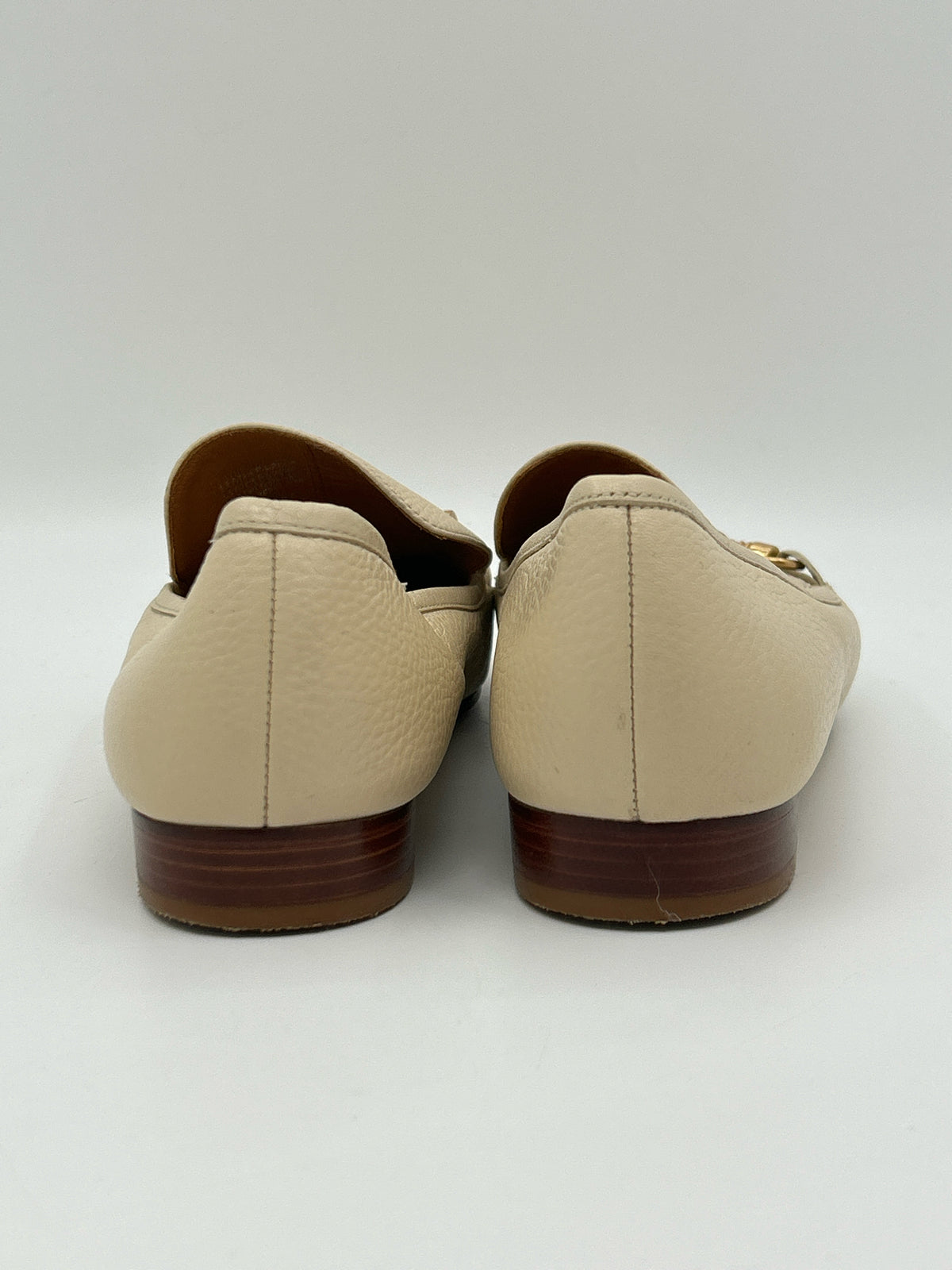 TORY BURCH Size 9.5M Cream Women Loafer