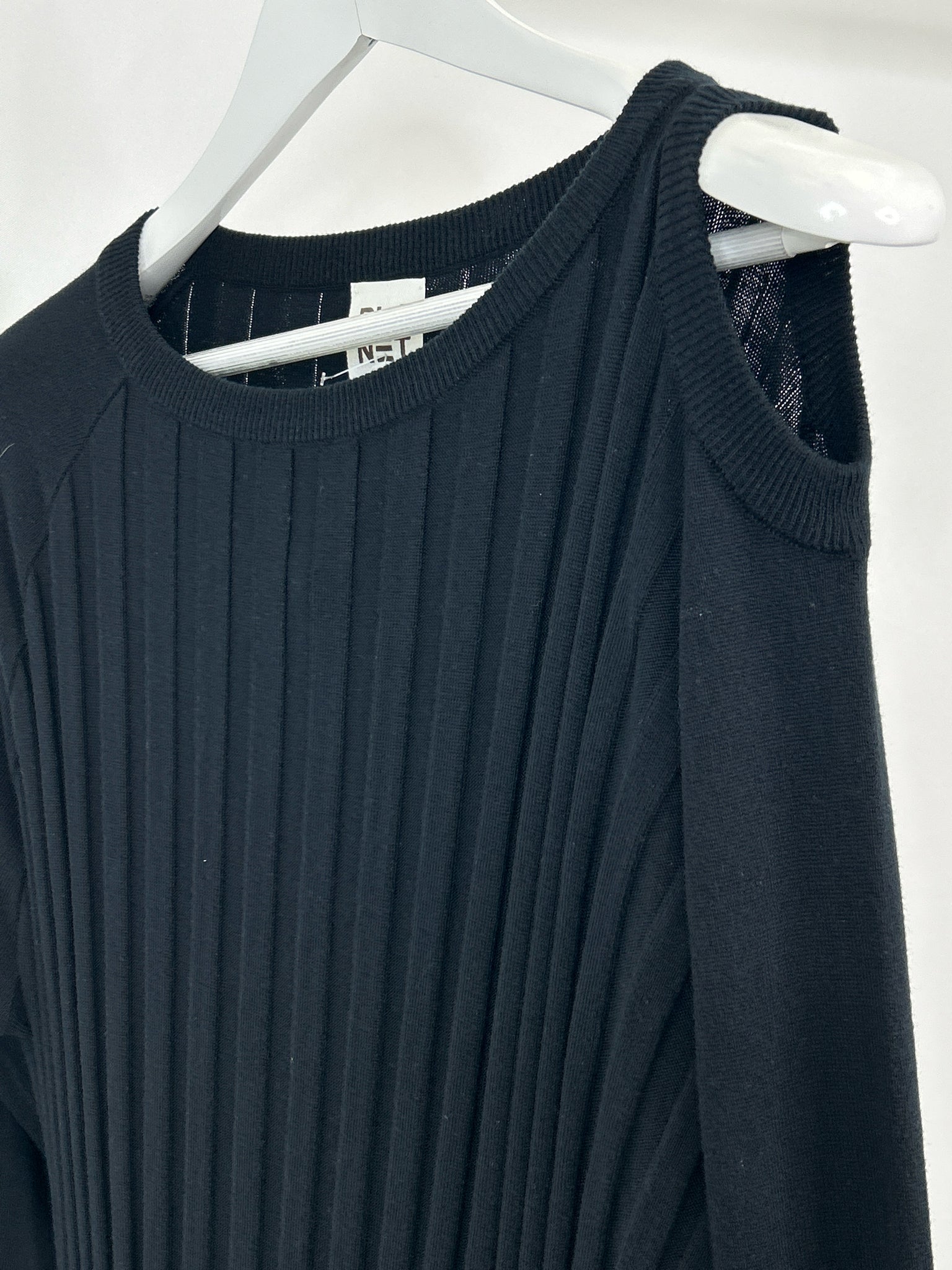 PLANET by Lauren G Size OSFA Black Women Sweater