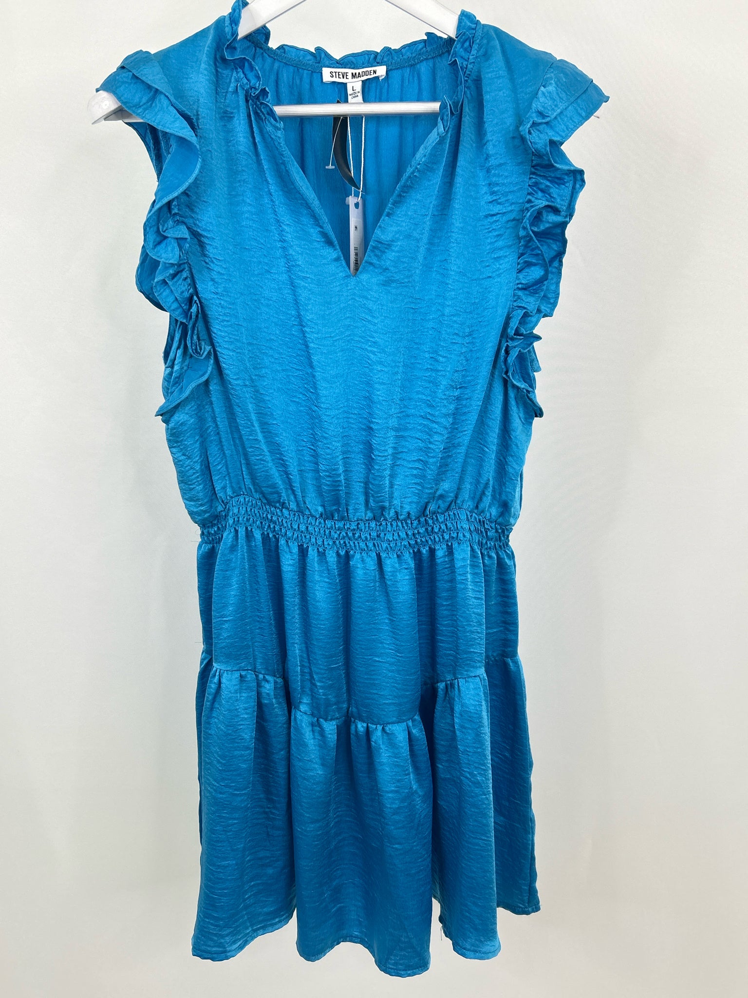 STEVE MADDEN NWT Size L Blue Women Dress