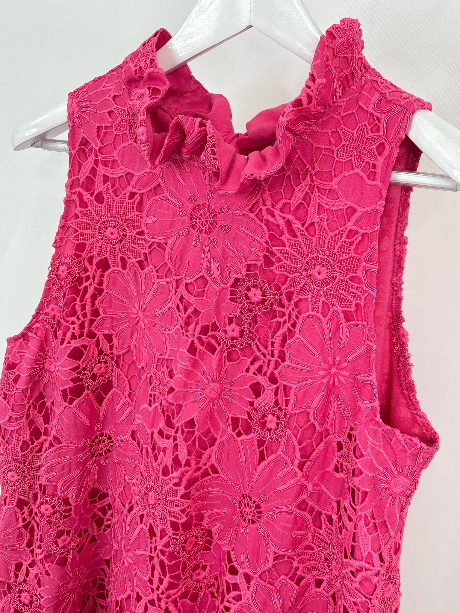 CROWN & IVY Size L Pink Women Dress