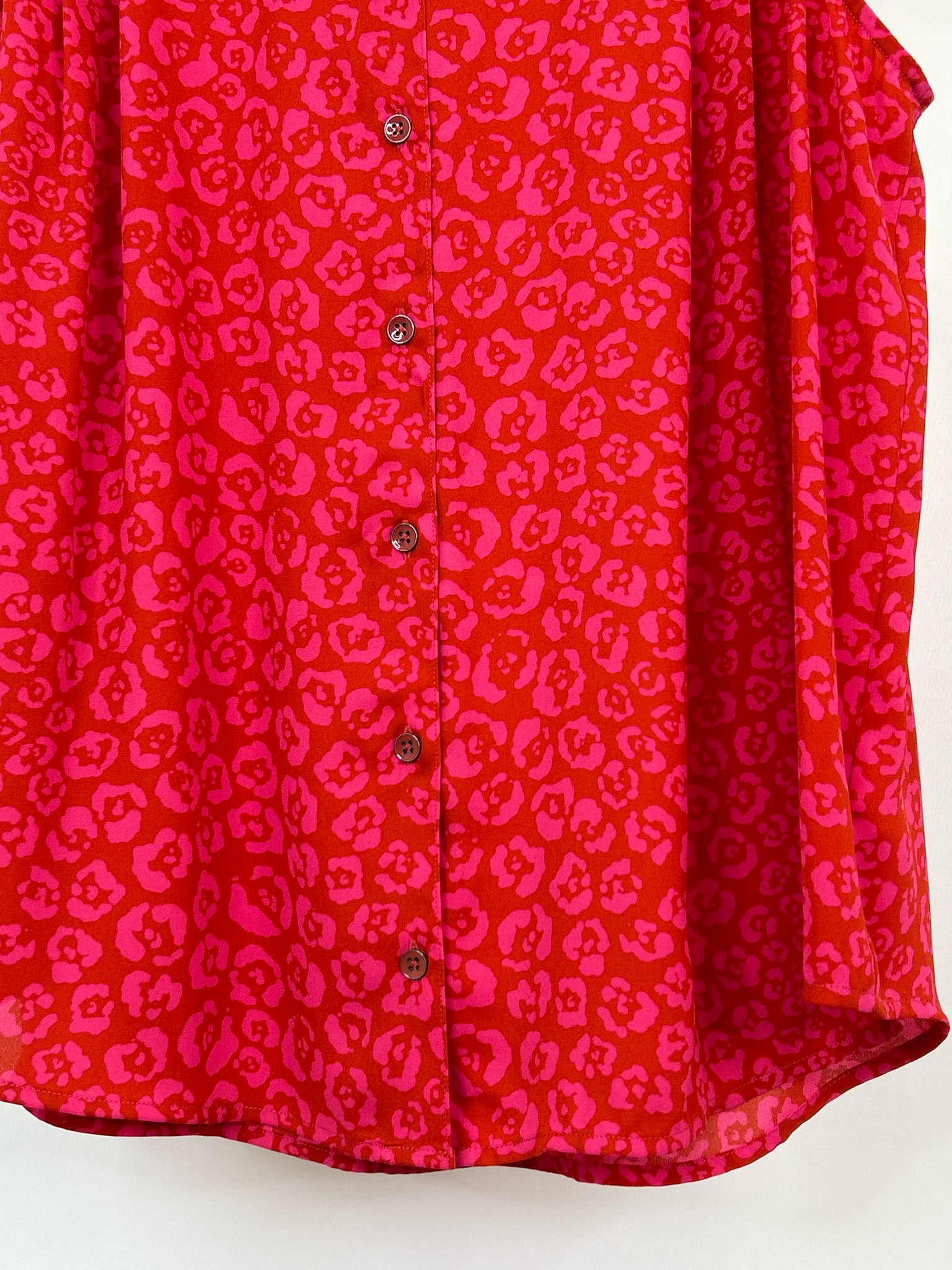 CABI Size XL Red & Pink Women Top