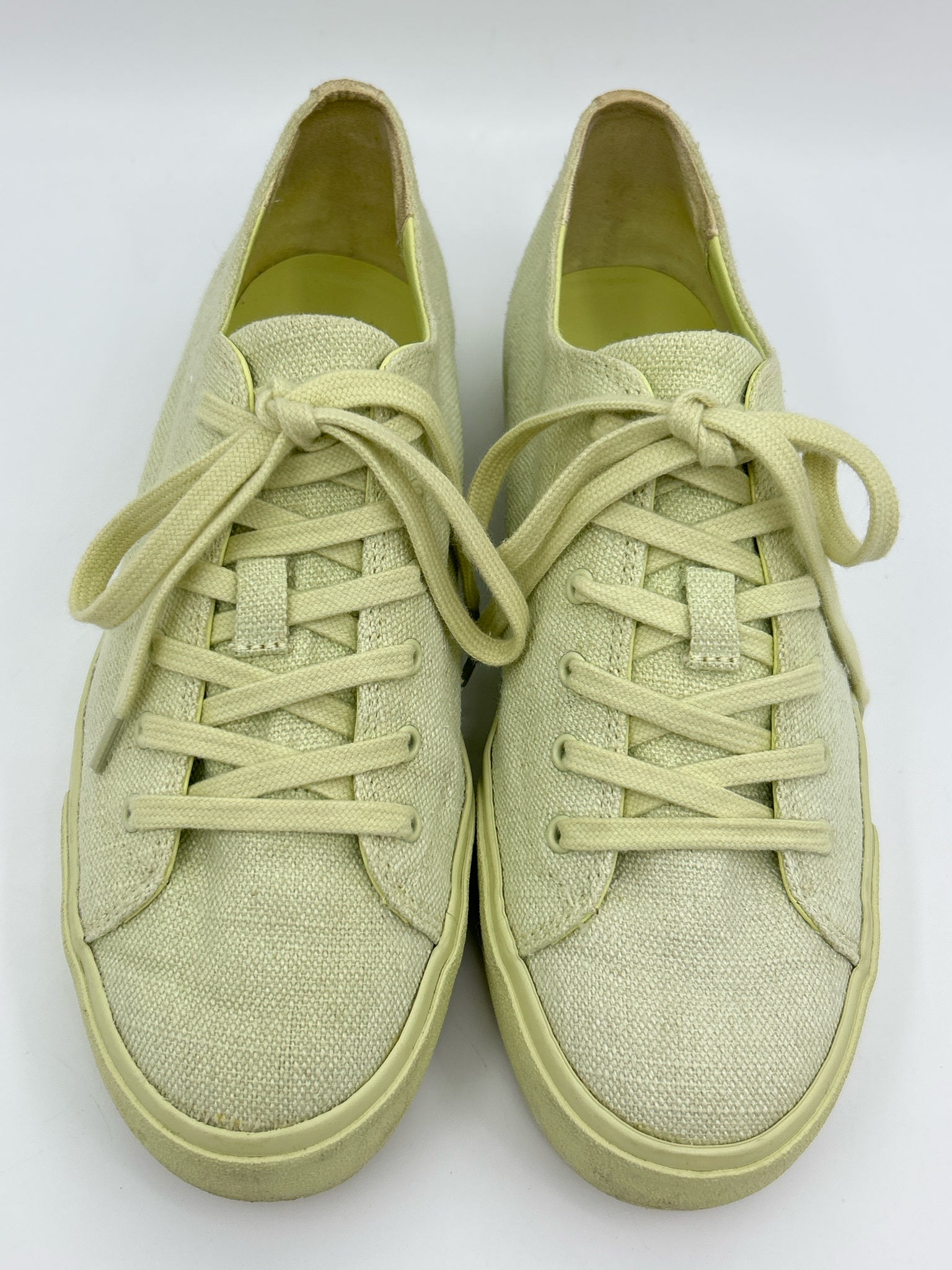 VINCE Size 8.5M Green Women Sneakers