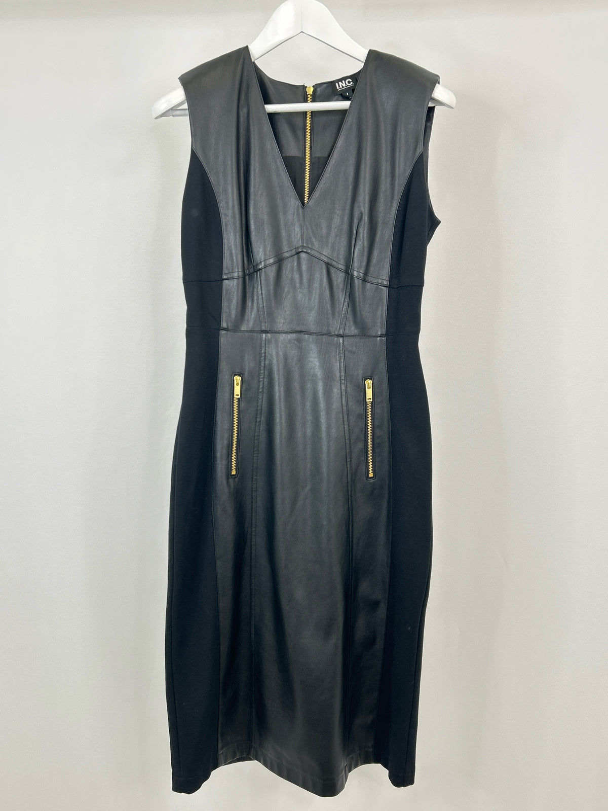 INC Size 8 Black Women Dress