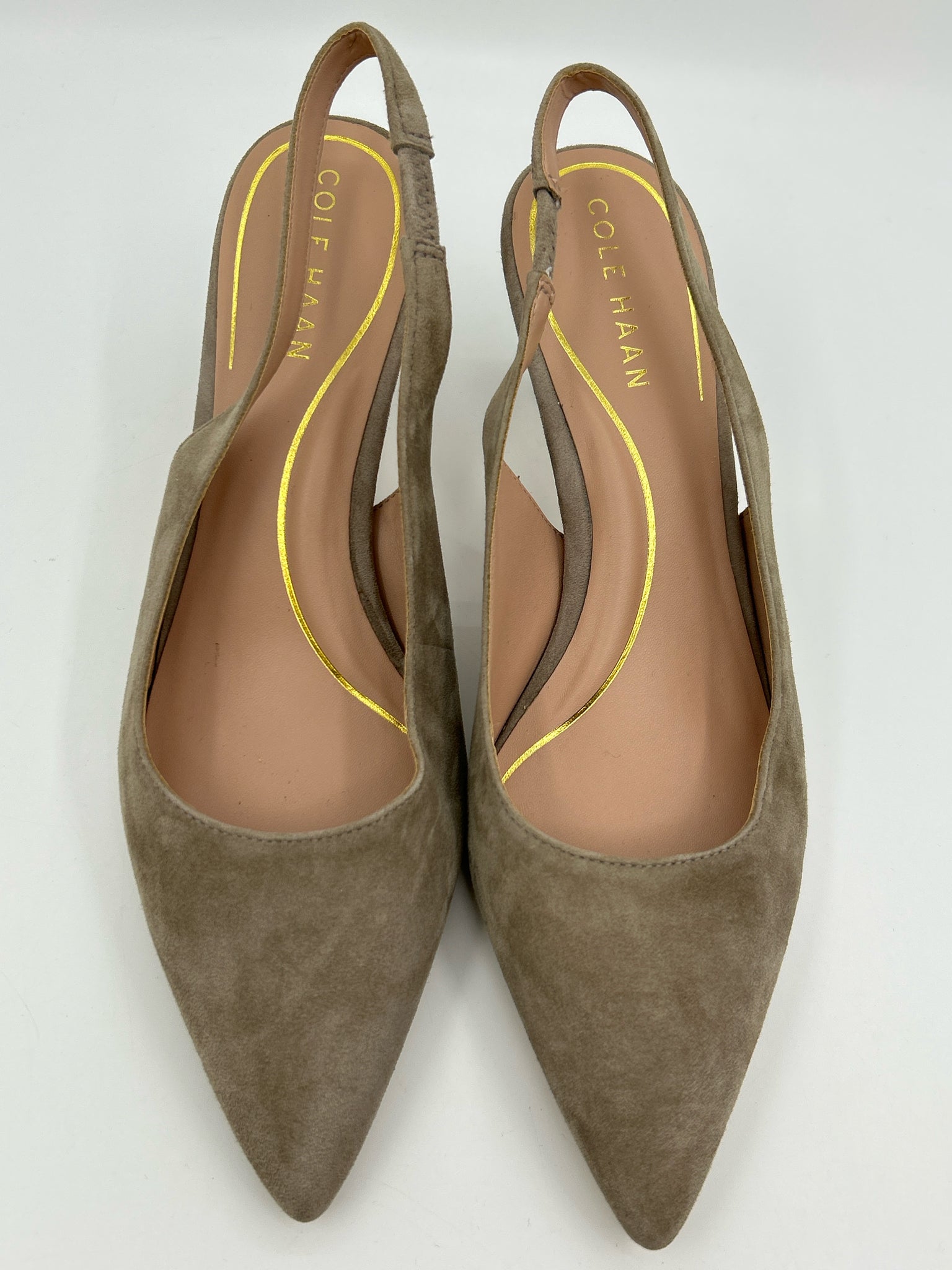 COLE HAAN Size 7.5B Taupe Women Pumps