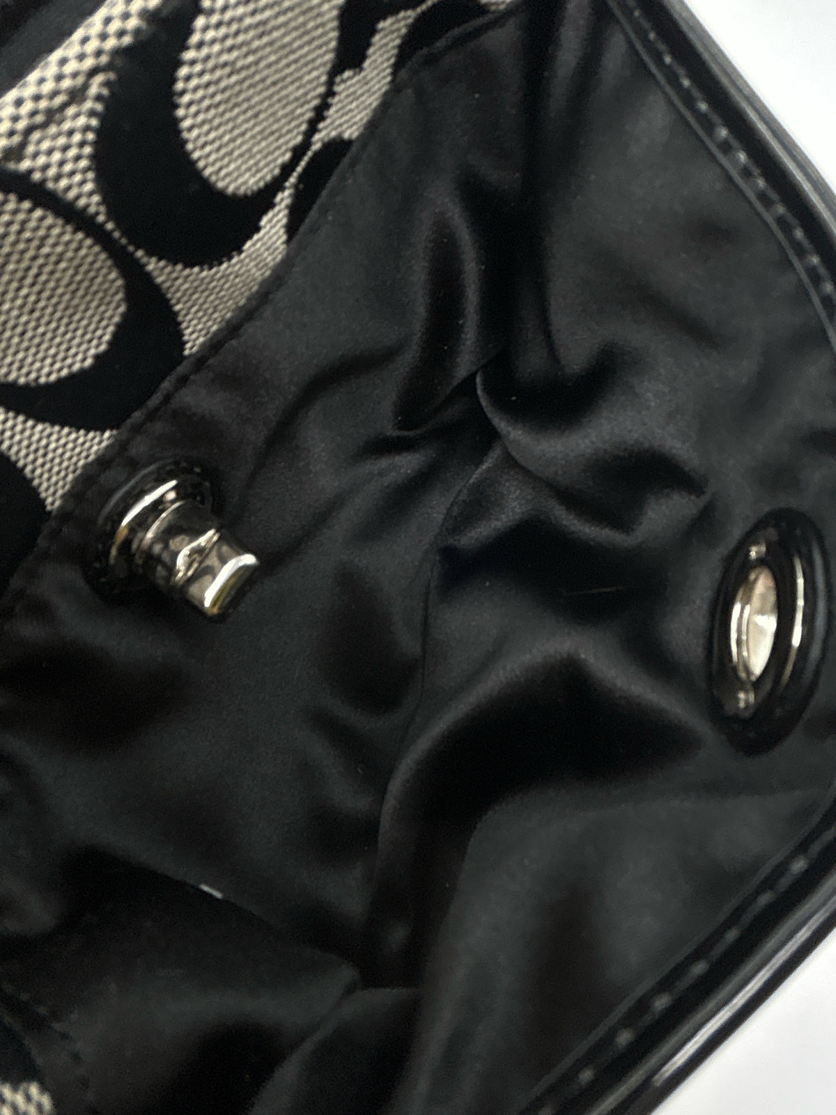 Coach GRAY AND BLACK Women Wristlet