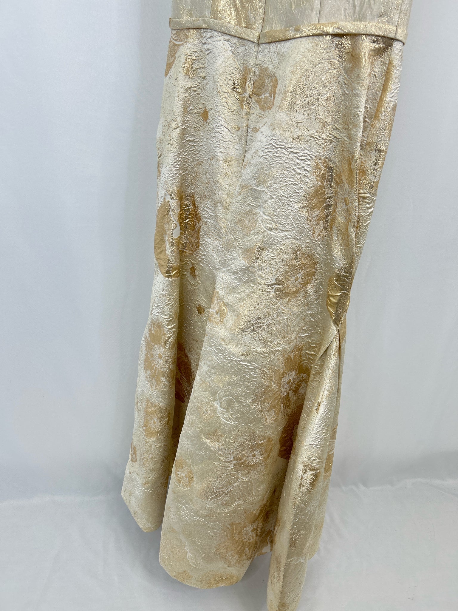 GIA FRANCO Size 14 Gold Women Dress
