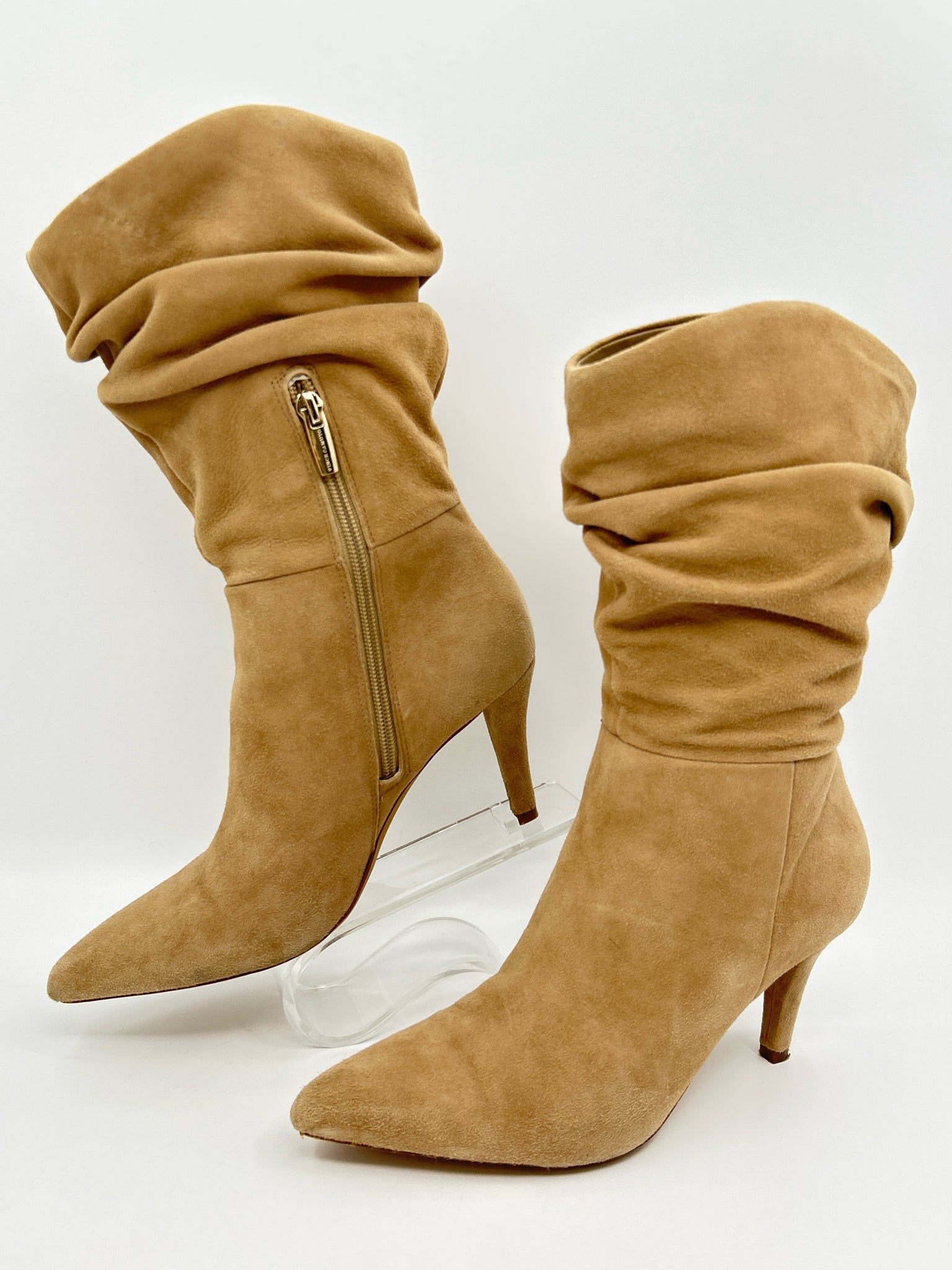 VINCE CAMUTO Size 7.5M Beige Women Booties