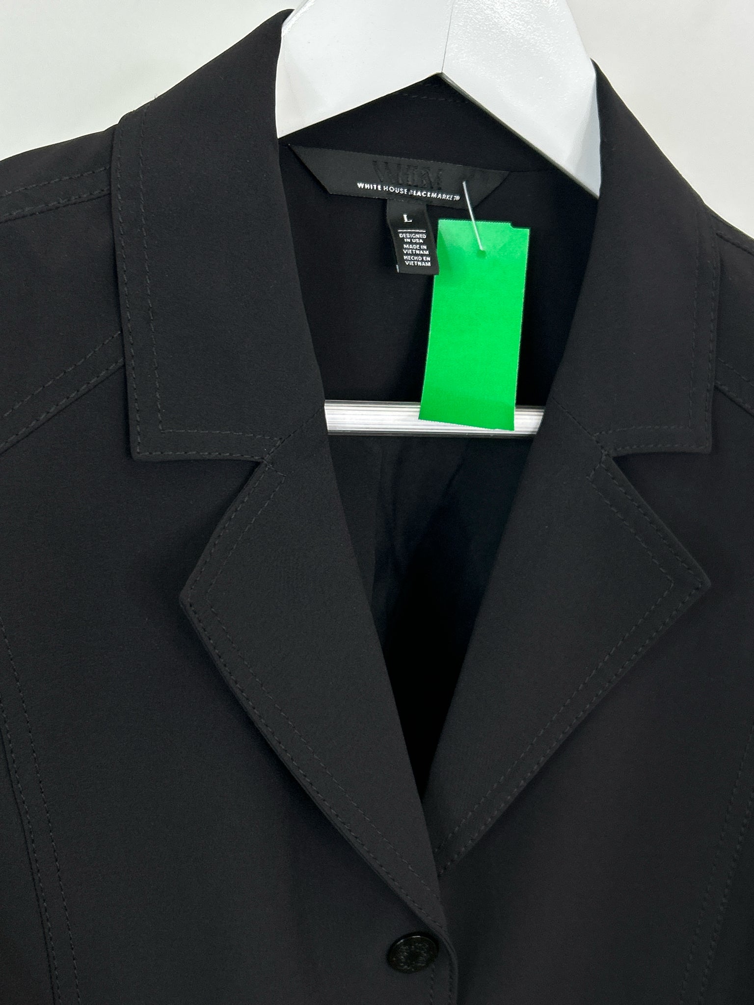 White House Black Market Size L Black Women Jacket