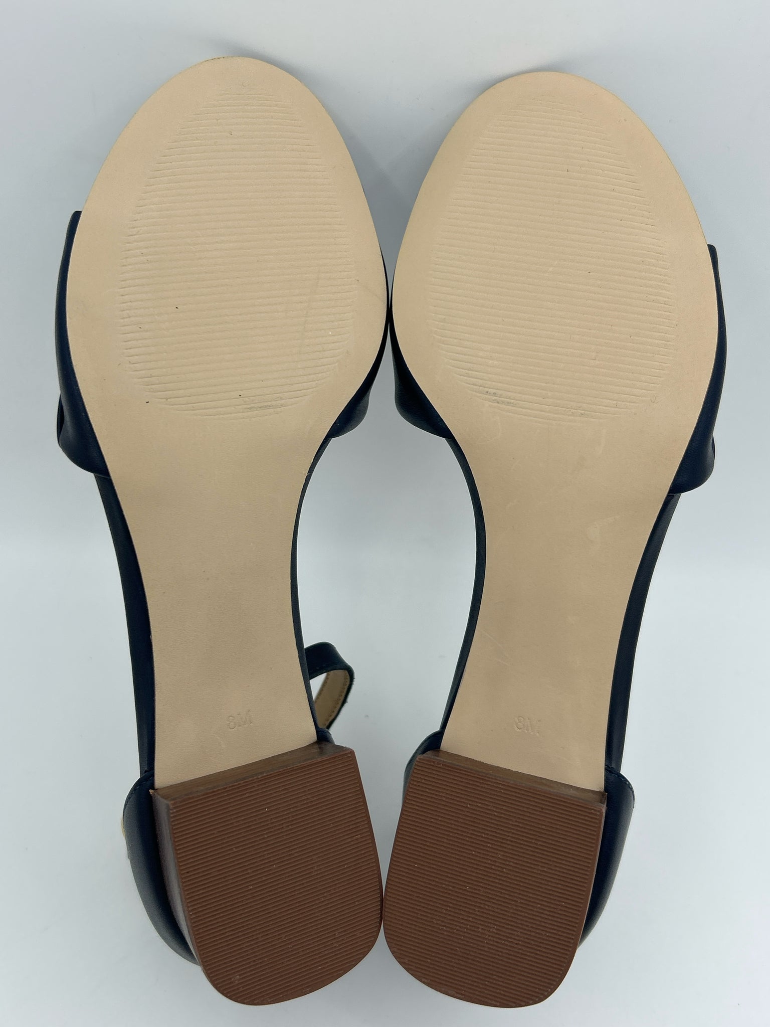 TALBOTS Size 8M Navy Women Sandal
