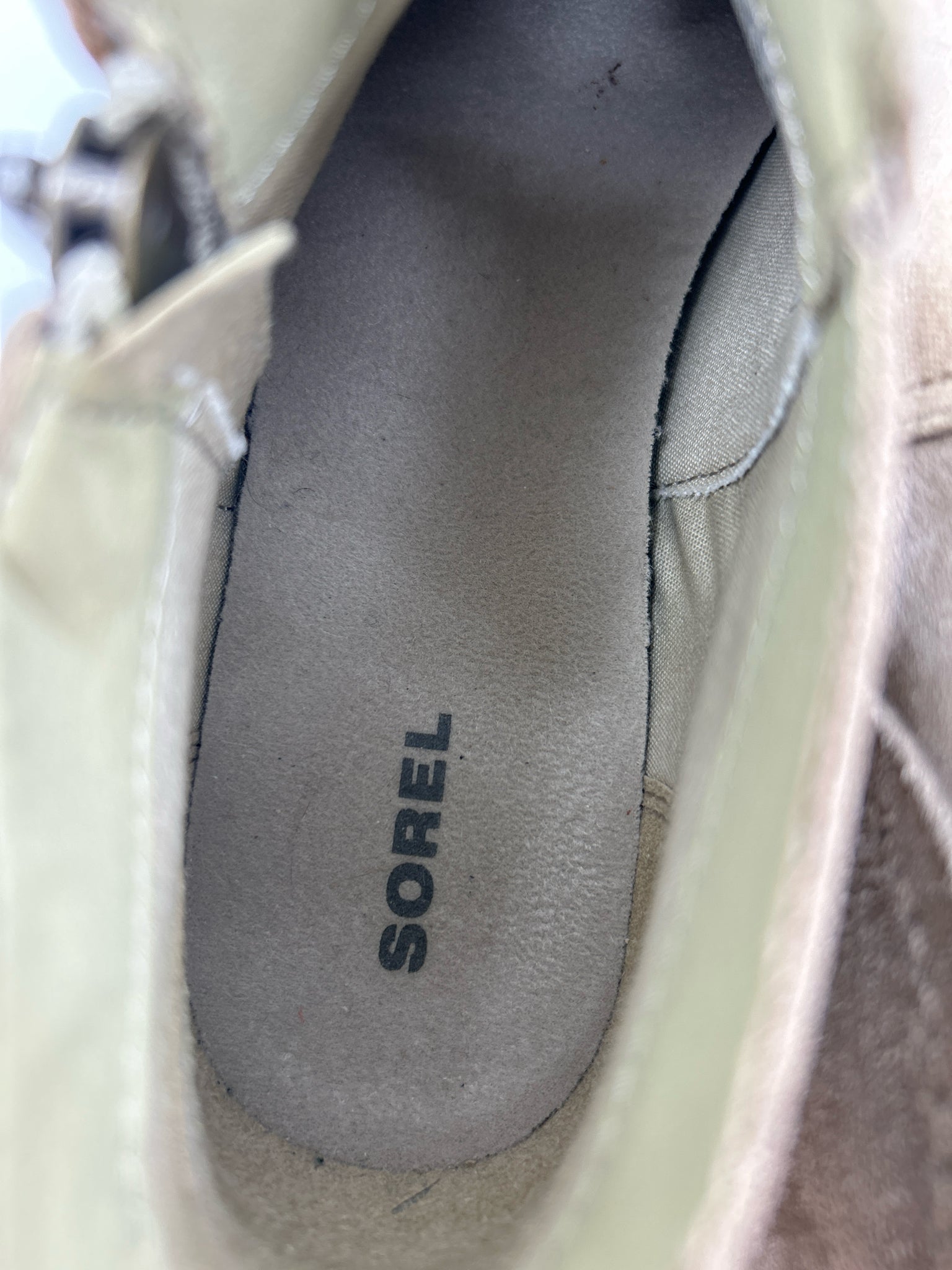 SOREL Size 10 Beige Women Booties