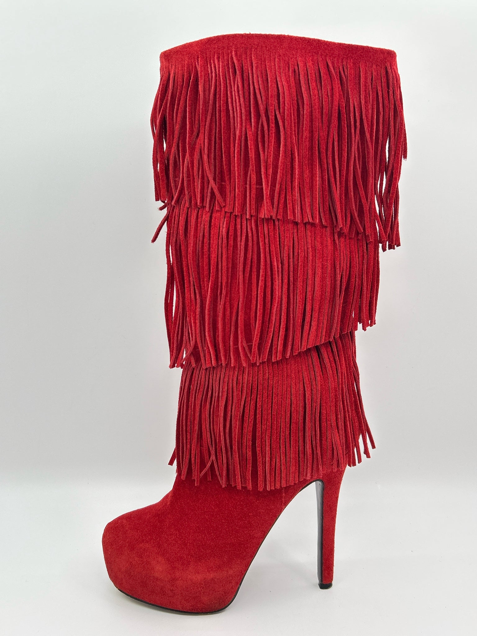 MOJO MOXY Size 7.5M Red Women Boots