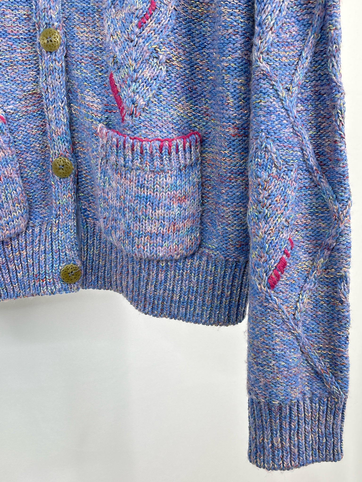 SUNDANCE Size XL Blue Women Cardigan